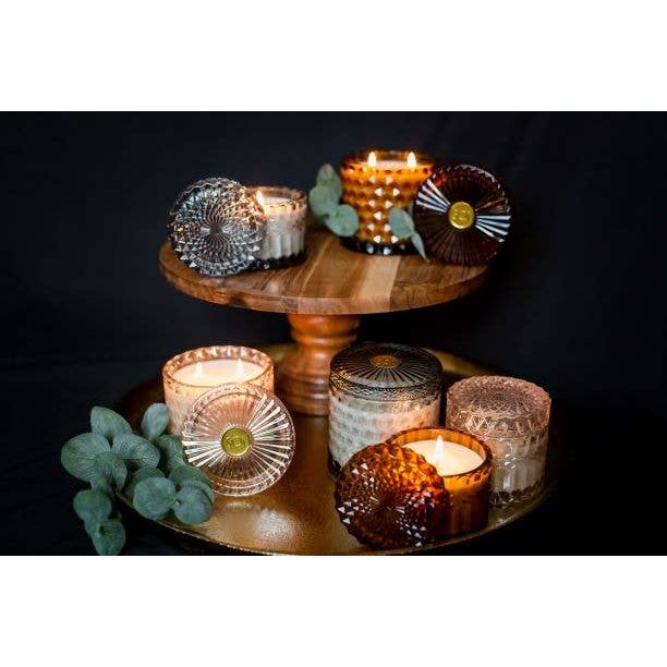 Heathered Suede Petite Shimmer Candle | 8oz