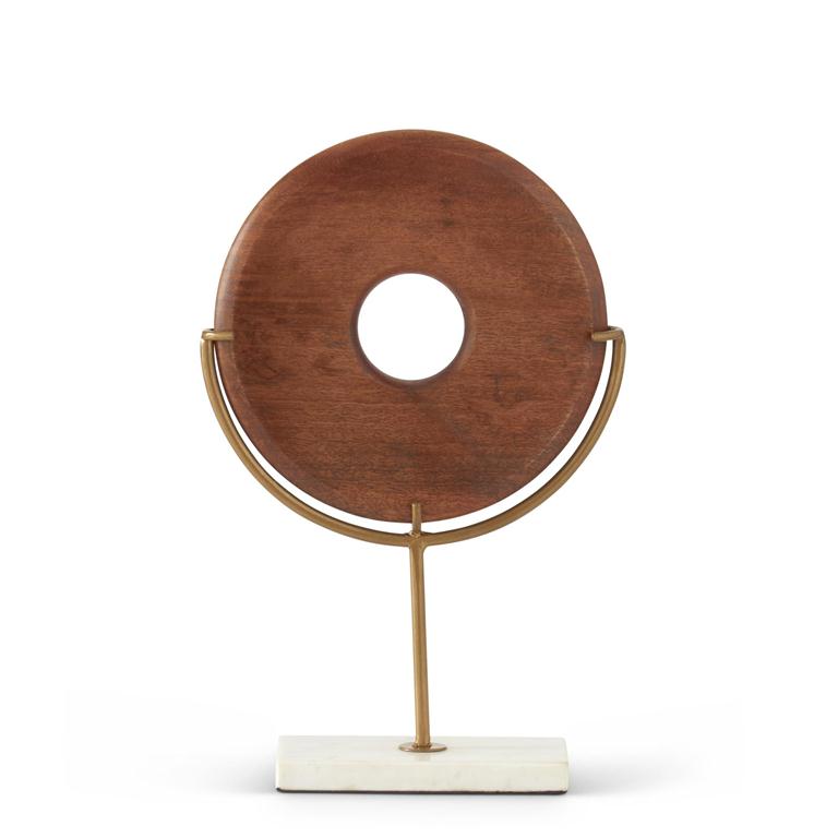 Wood Disc Sculpture
