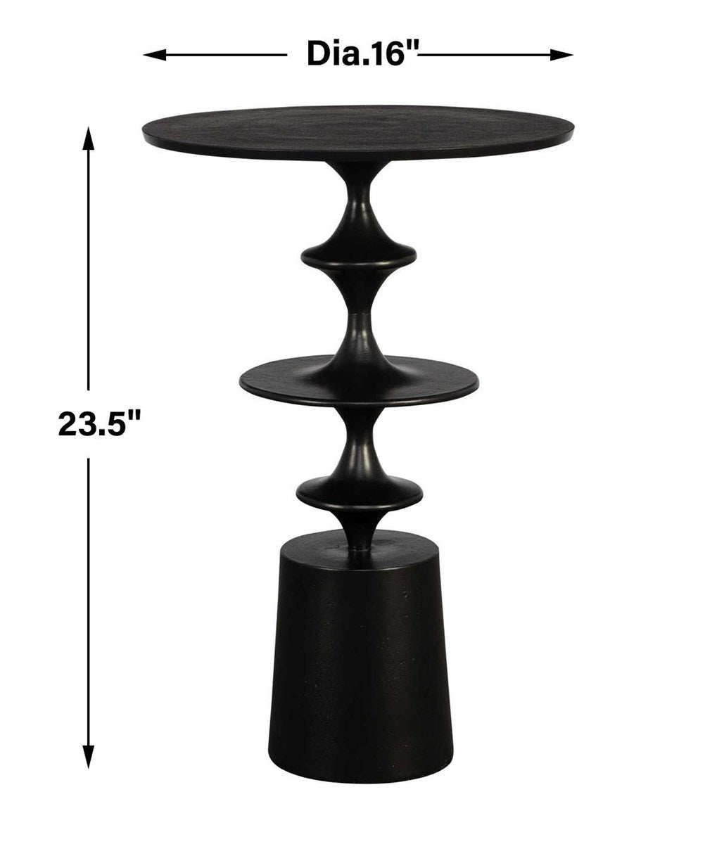 Flight Accent Table | Black