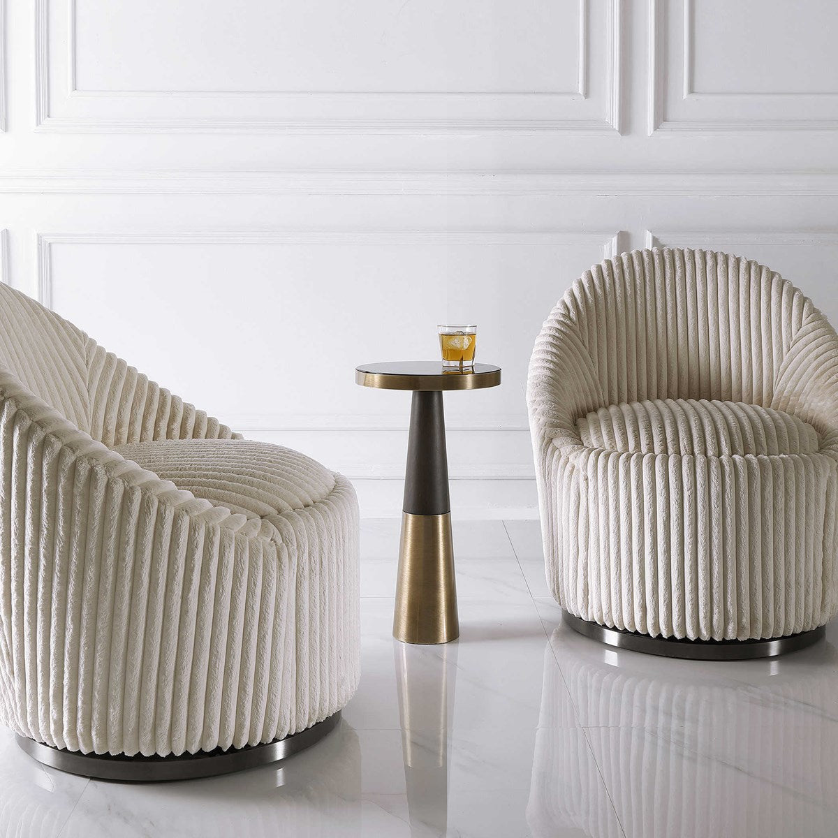 Fortier Accent Table | Espresso