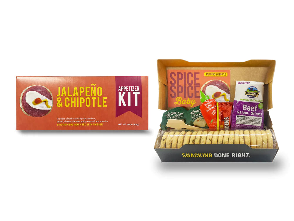 Crackerology Appetizer Kit - Jalapeno and Chipotle
