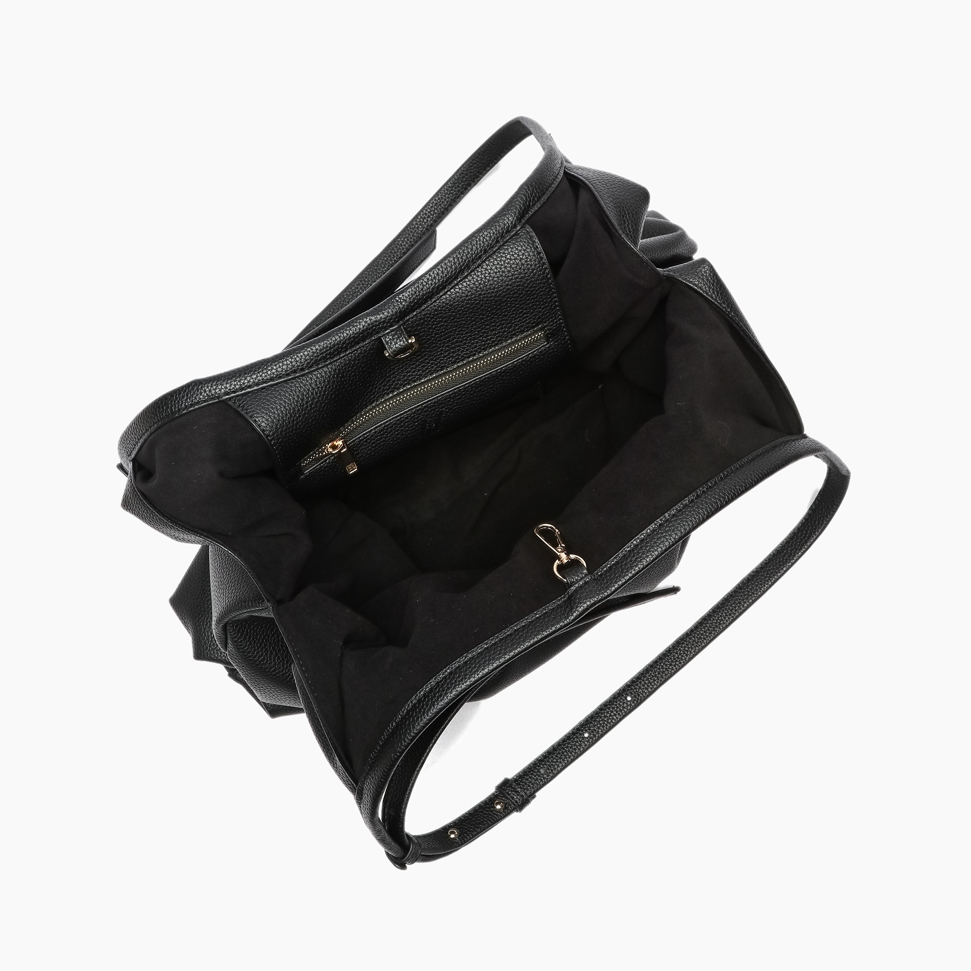 Diplomat Slouch Tote | Black