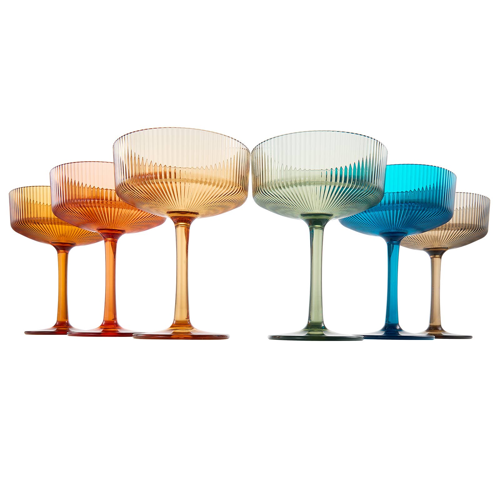 Acrylic Ribbed Coupe
