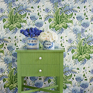 Dahlia Thibaut Wallpaper - Double Roll
