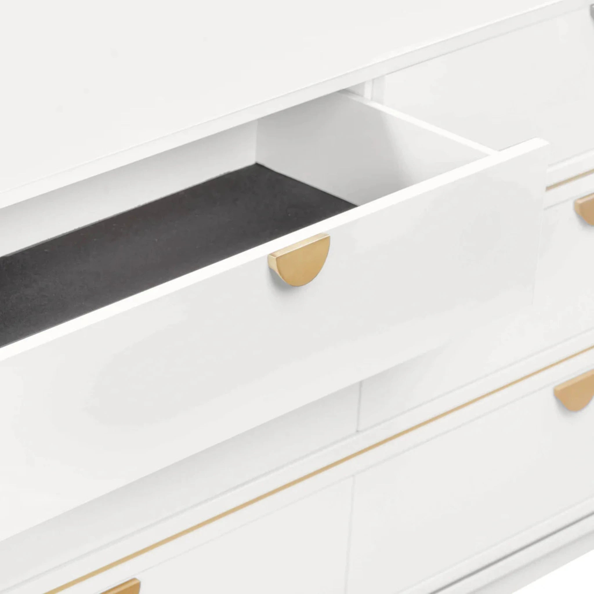 Julieta 6 Drawer Dresser | Cream