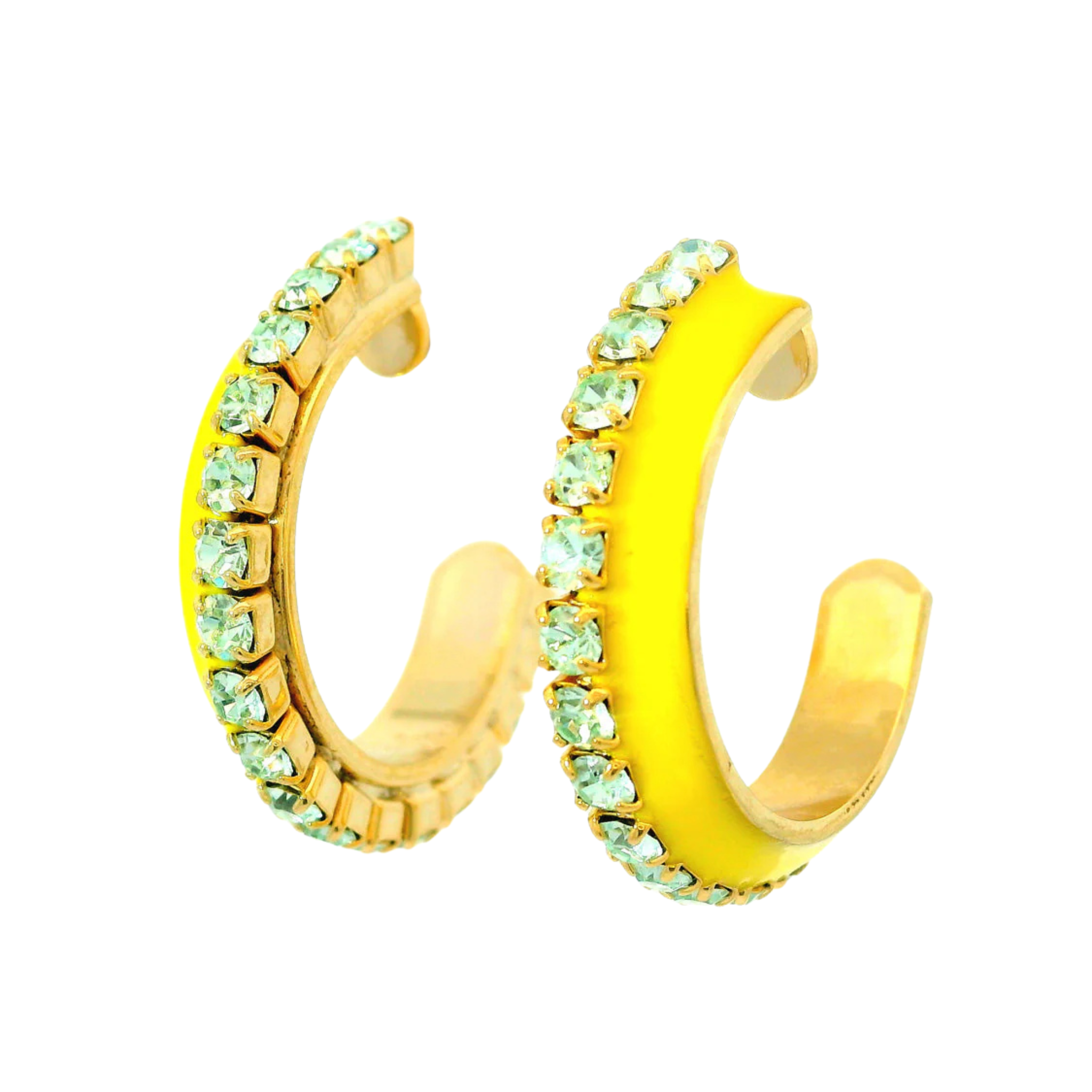 Heather Hoops | Yellow