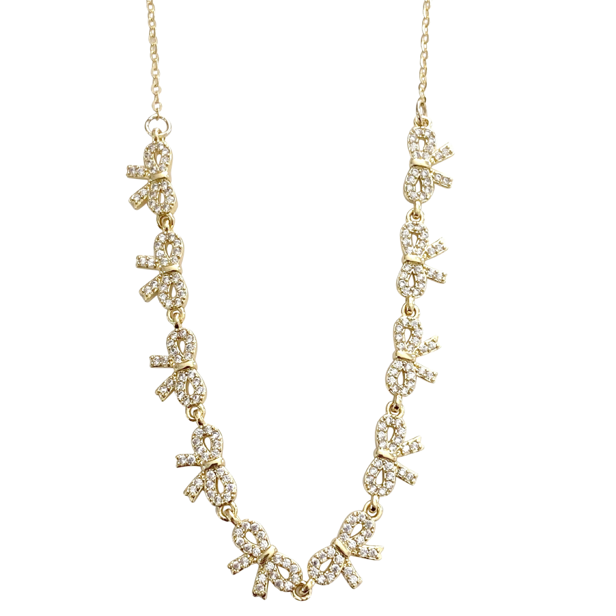 Birdie Bow Necklace
