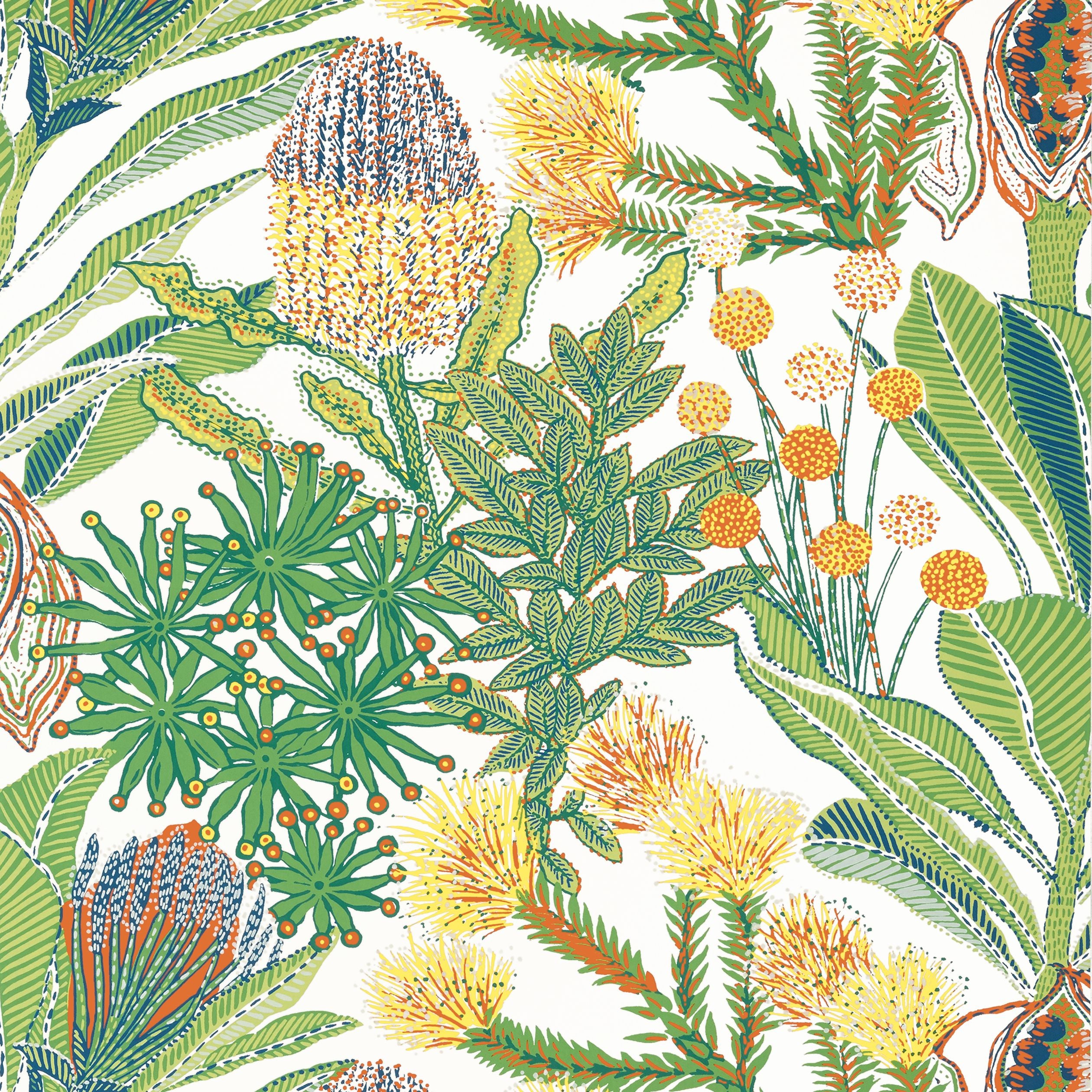 Protea Thibaut Wallpaper - Double Roll