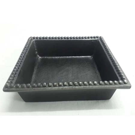 Napkin Caddy | Black Beaded