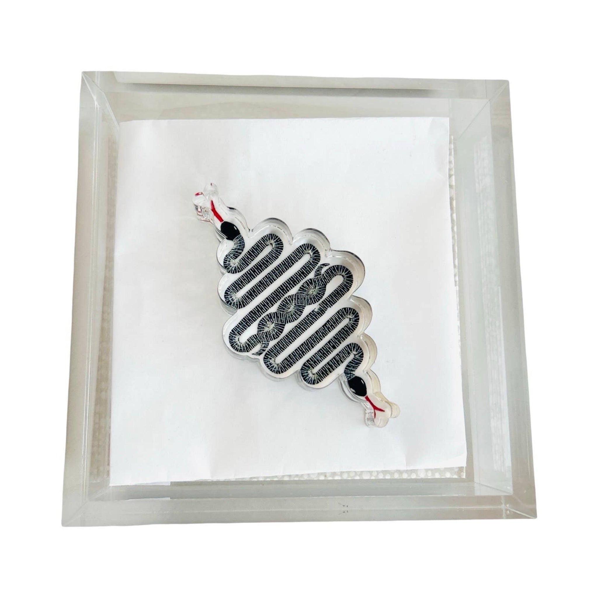 Acrylic Napkin Weight | Slither