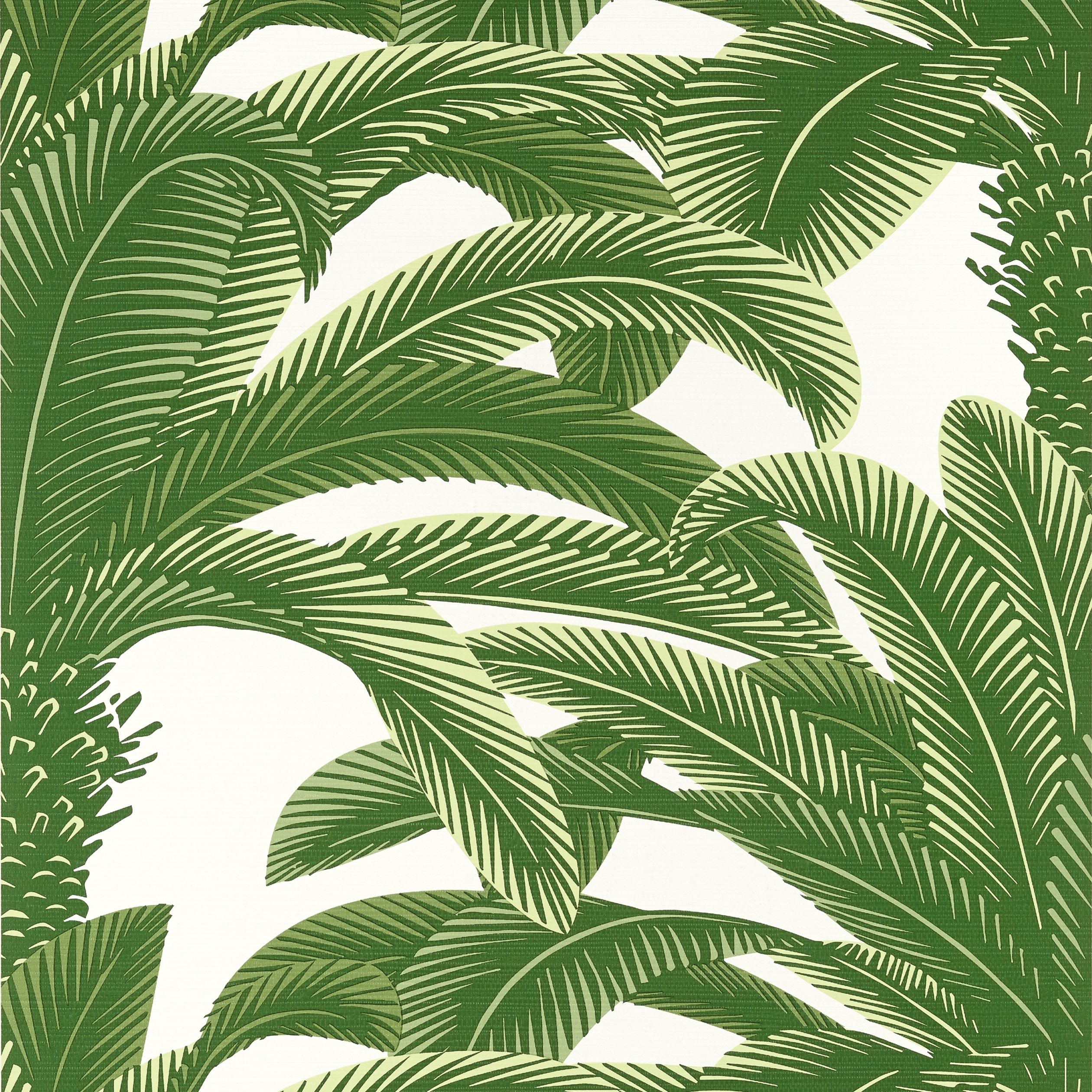 Queen Palm Thibaut Wallpaper - Double Roll