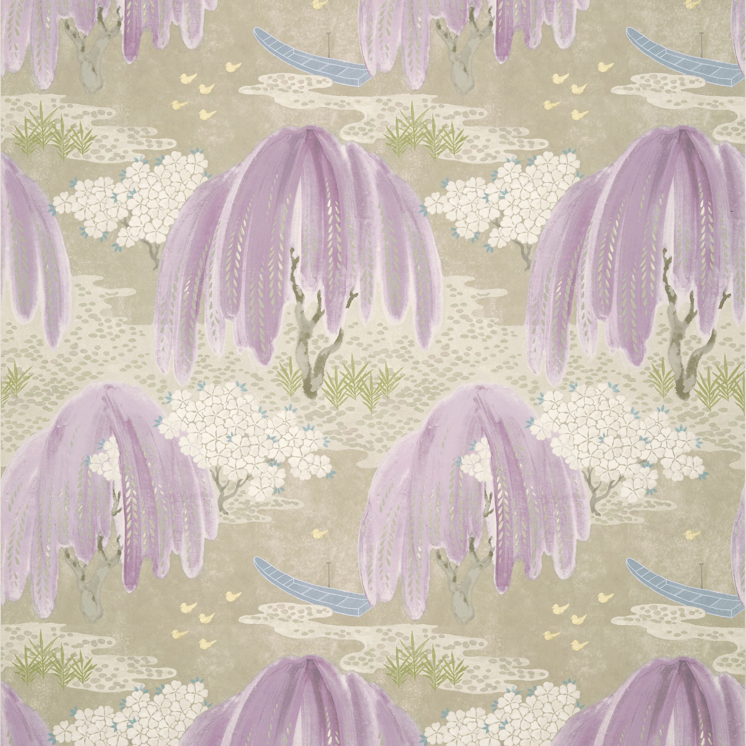Willow Tree Thibaut Wallpaper - Double Roll