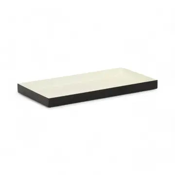 Rectangle Decor Tray | White & Black