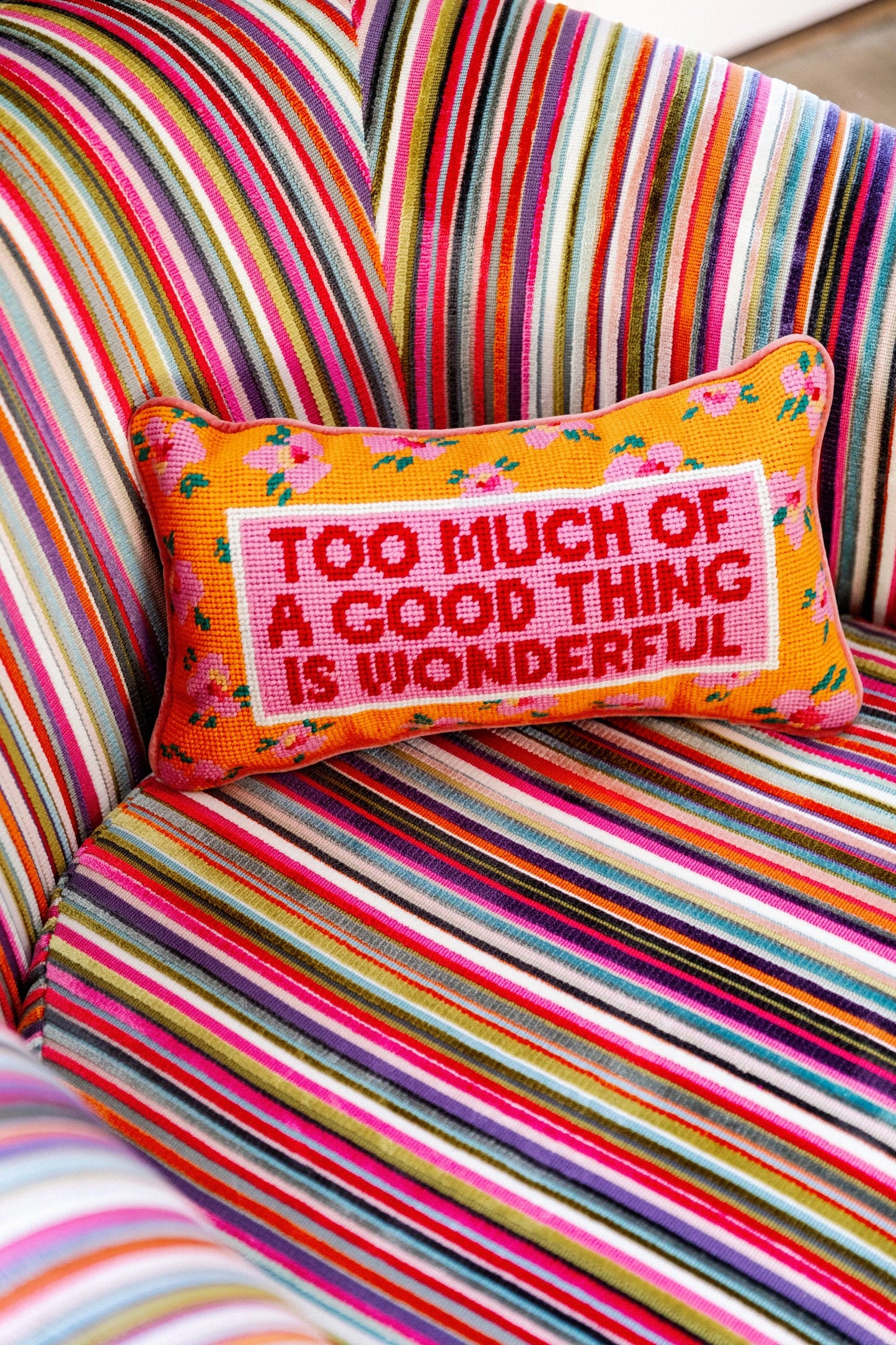 Too Much of a Good Thing is Wonderful Pillow