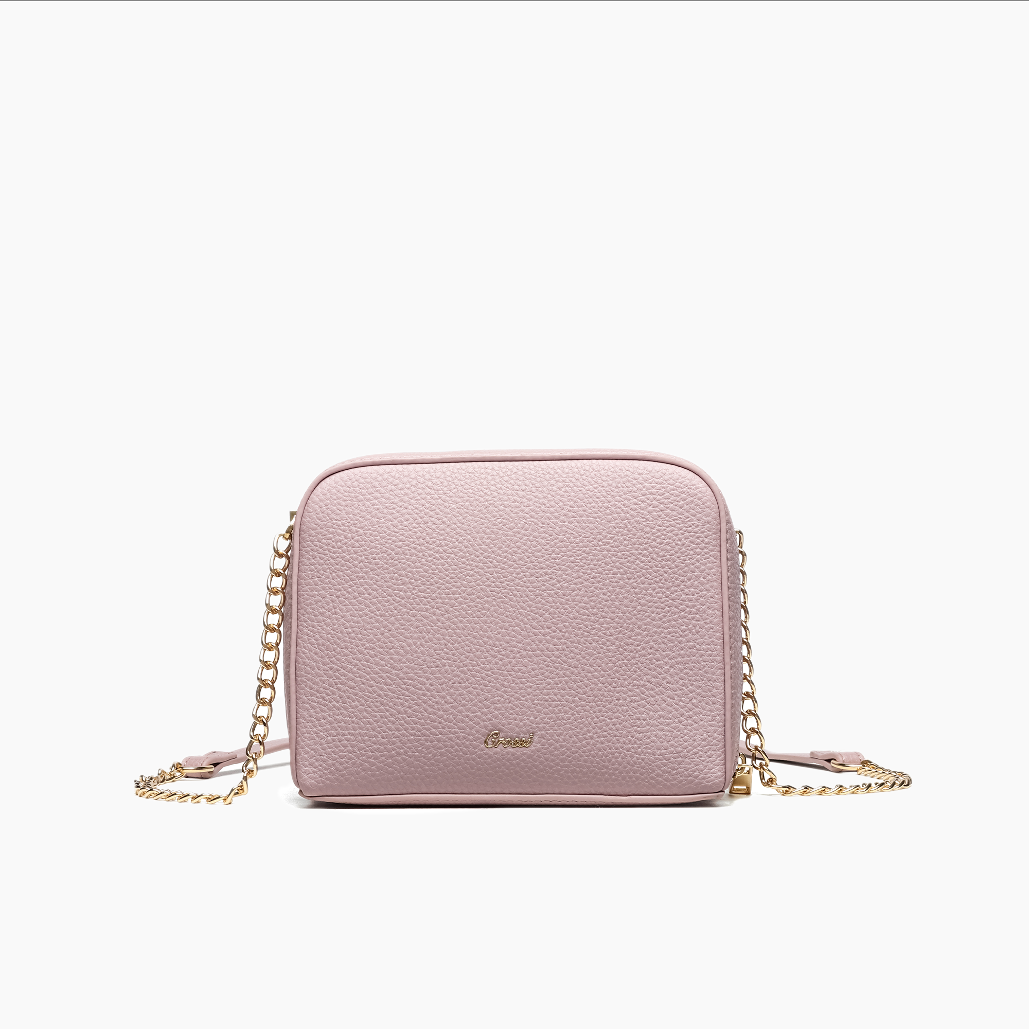 Chloe Bow Mini Crossbody Bag - Pink