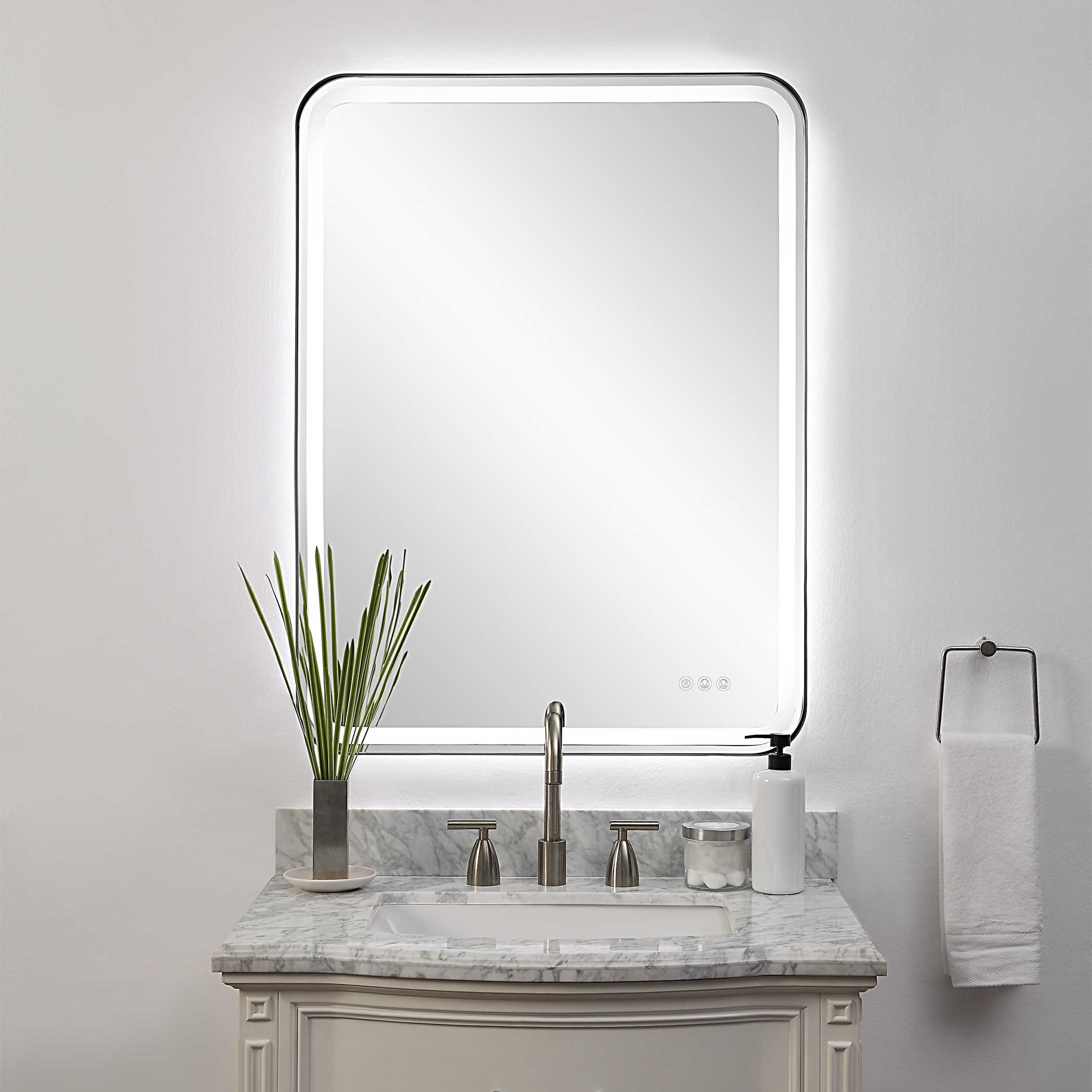 Crofton Lighted Large Mirror