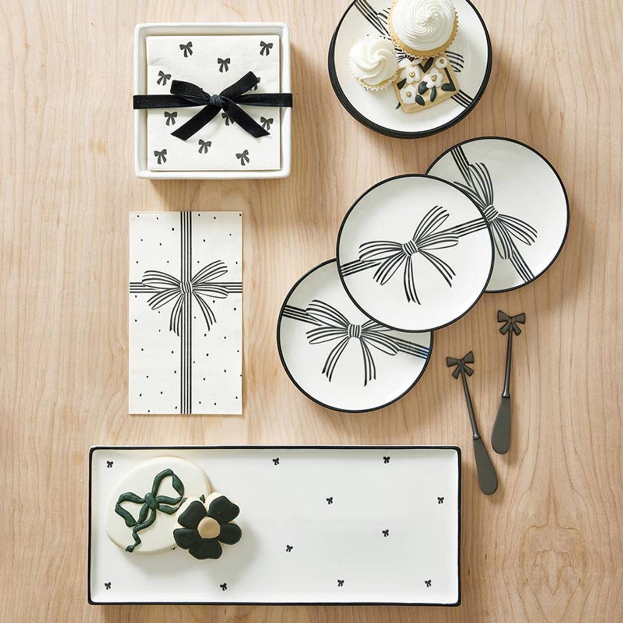 Black Bow Trinket Tray