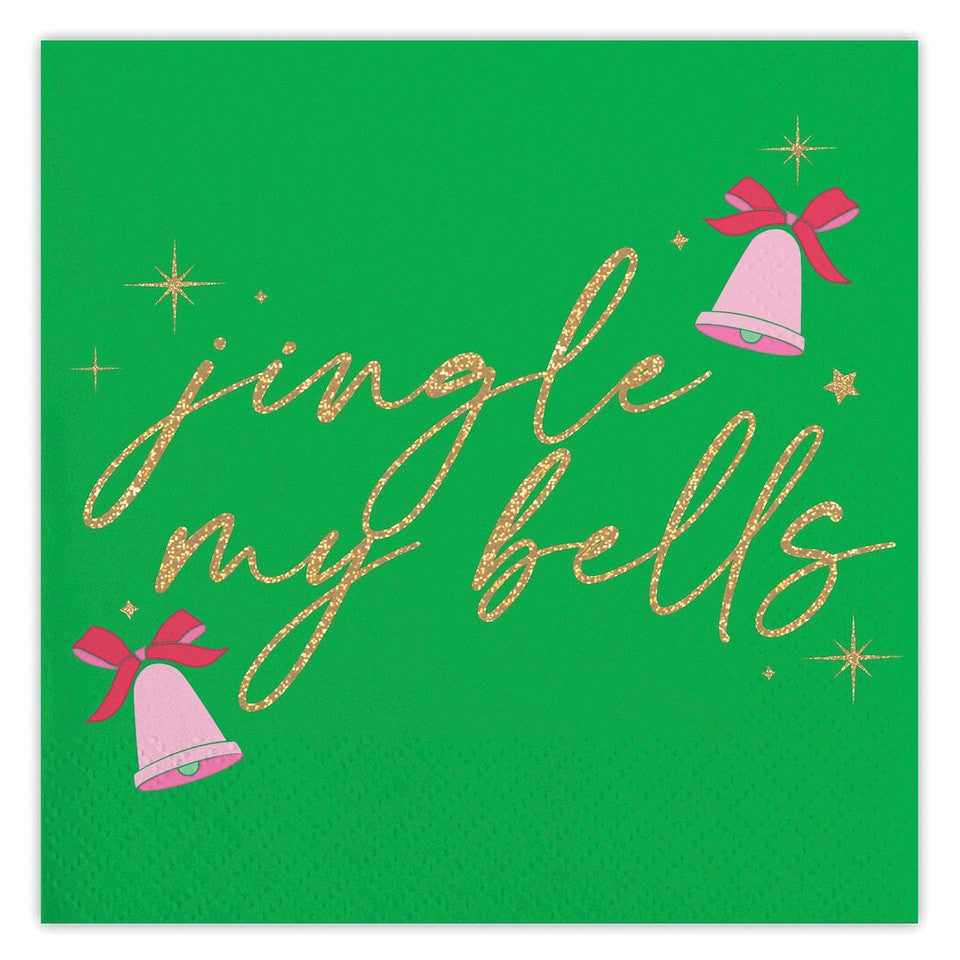 Jingle My Bells Cocktail Napkins