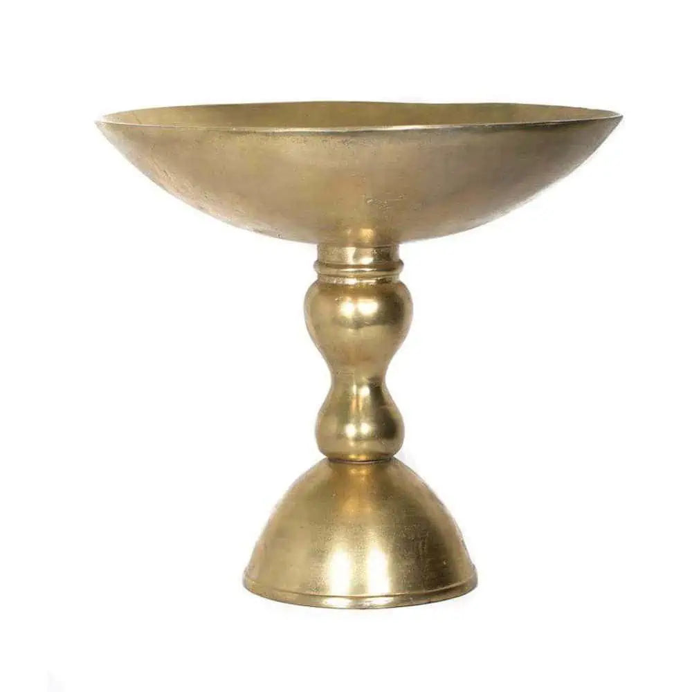 Gold Pedestal Bowl