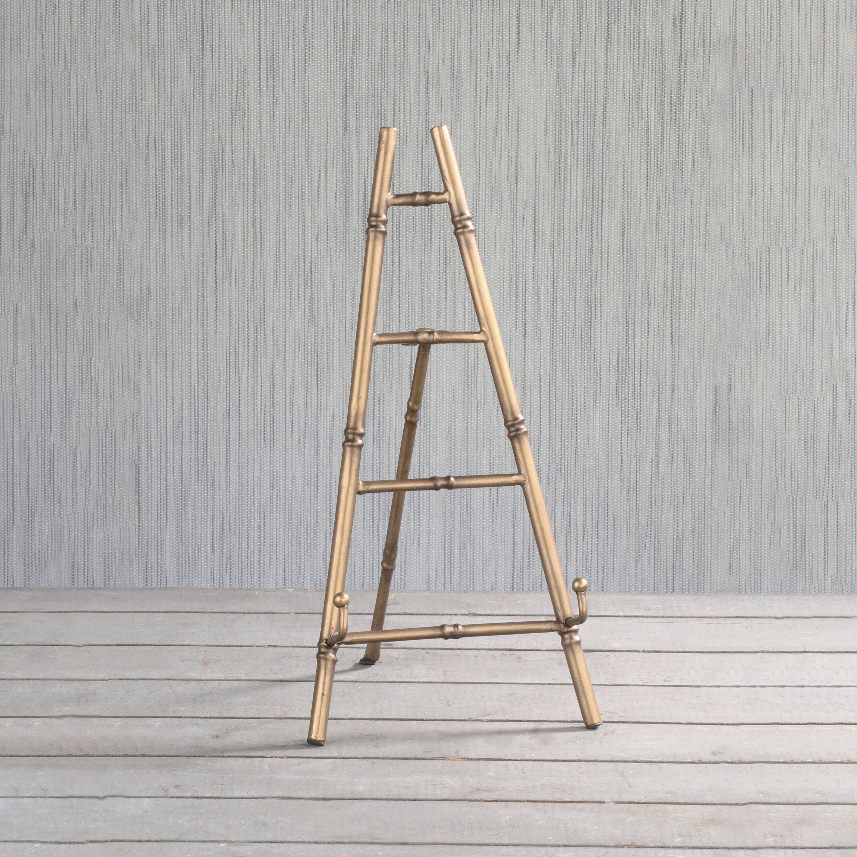 Tabletop Metal Bamboo Style Easel