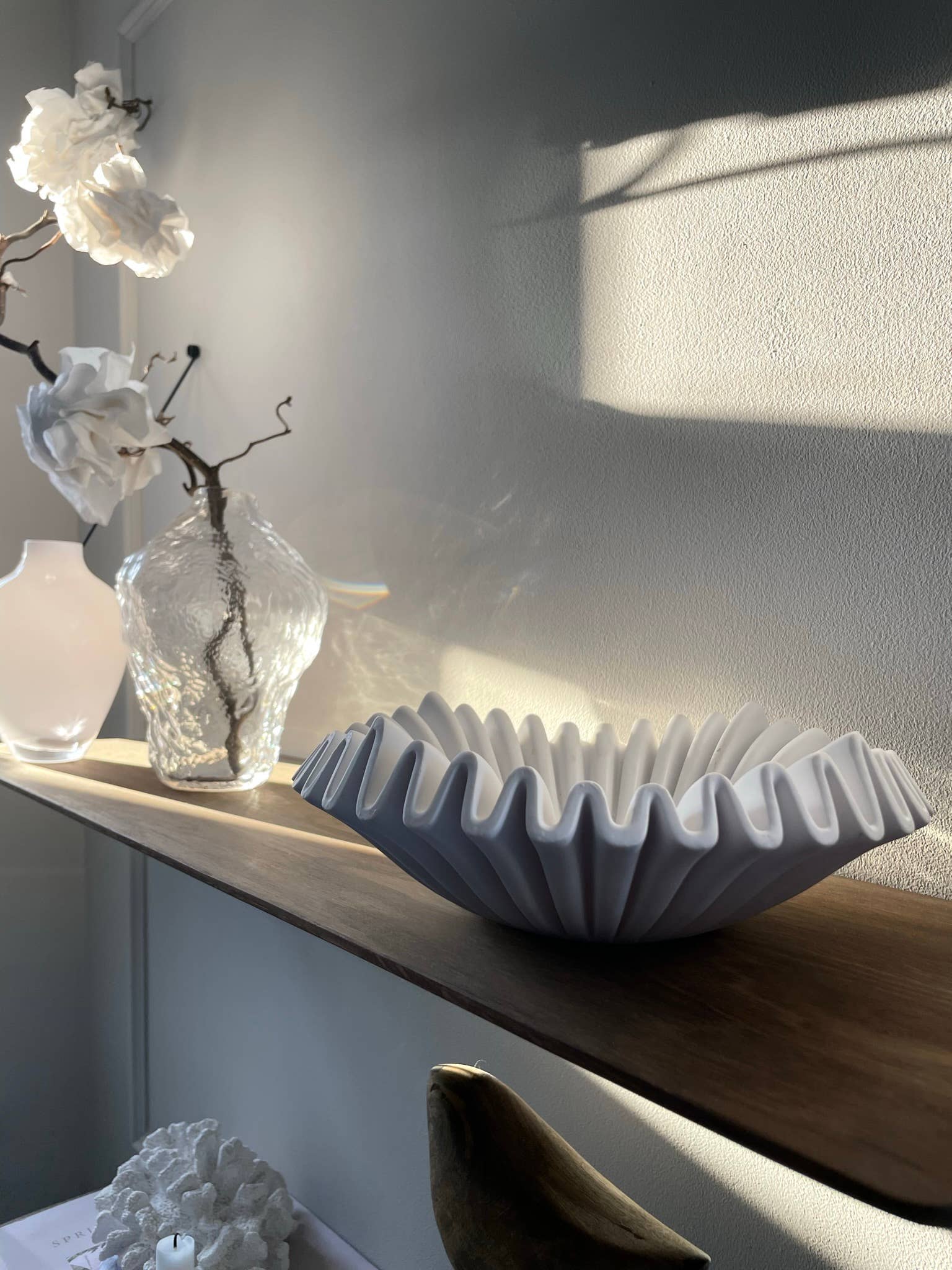 Ruffle Decor Bowl