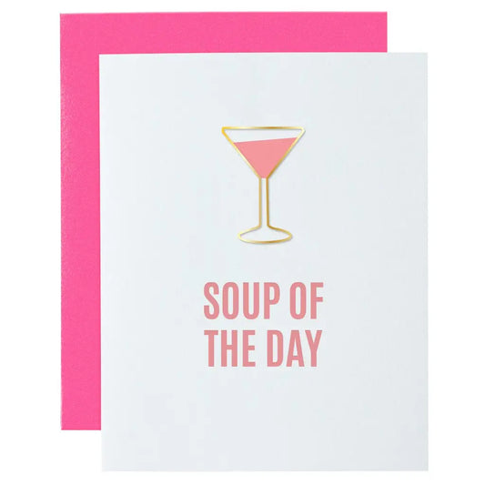 Soup Of The Day- Paperclip Card