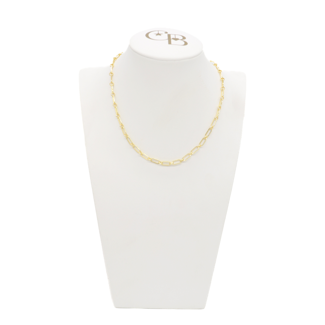 Gold Paige Necklace | 18"