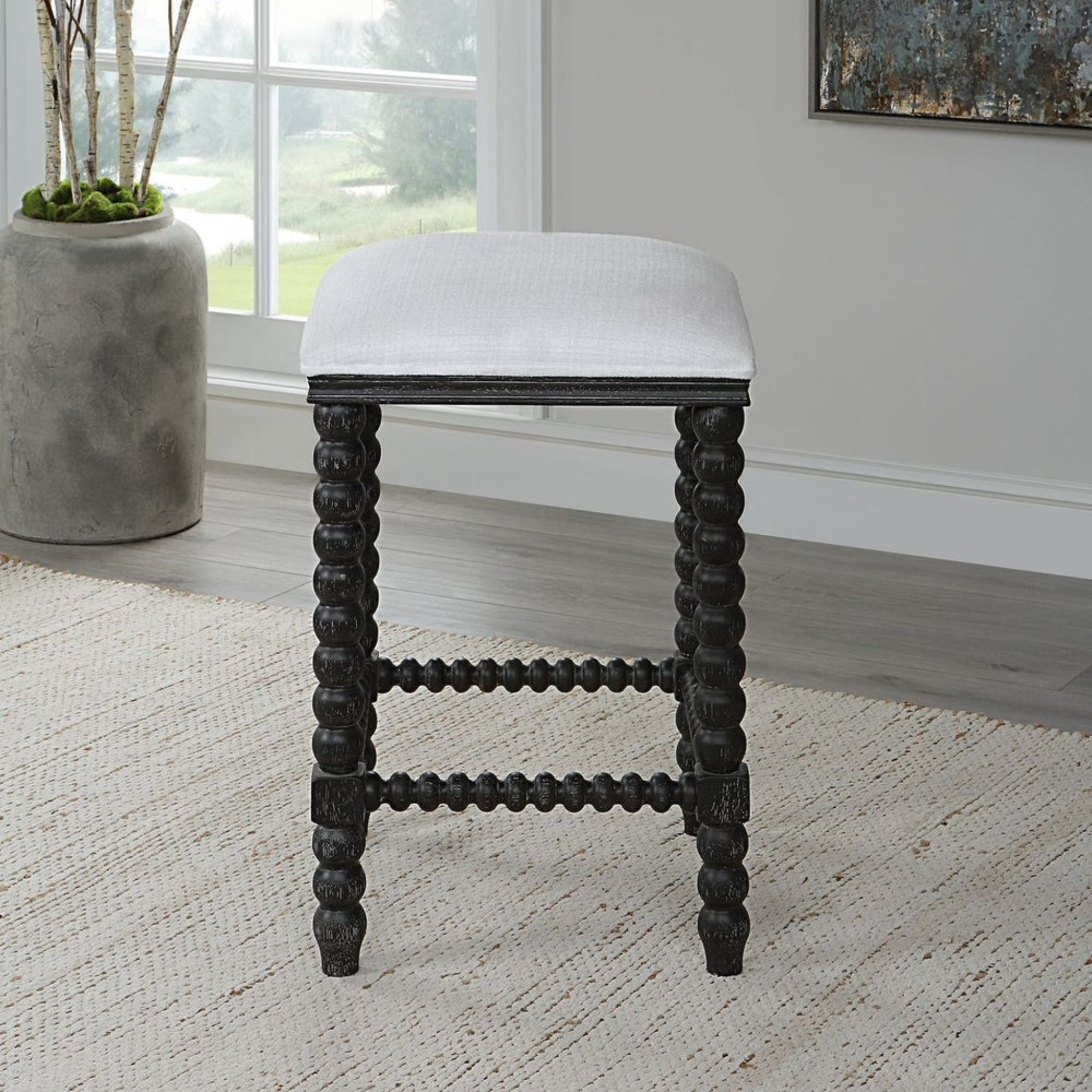 Pryce Counter Stool | Black