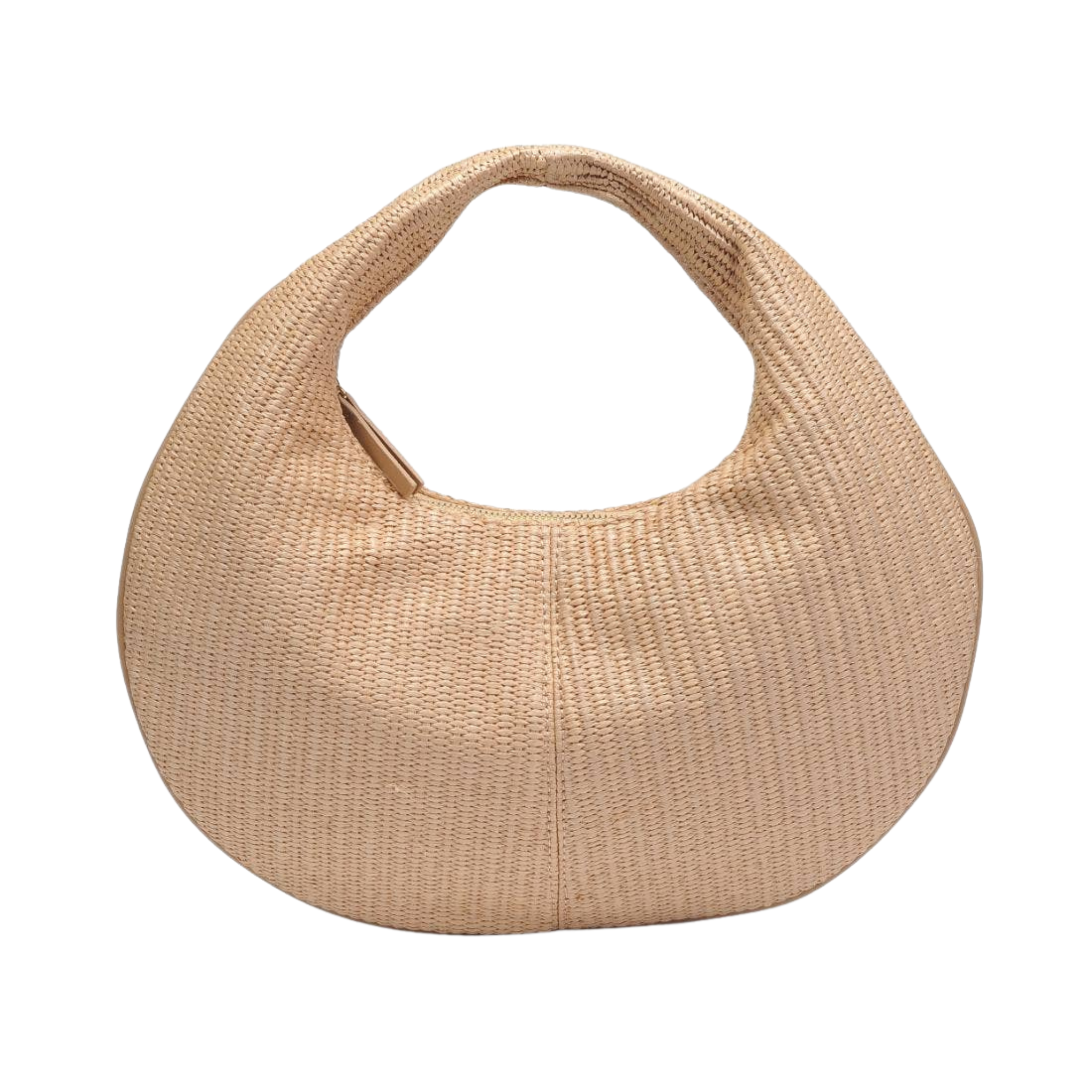 Farrah Straw Hobo | Natural
