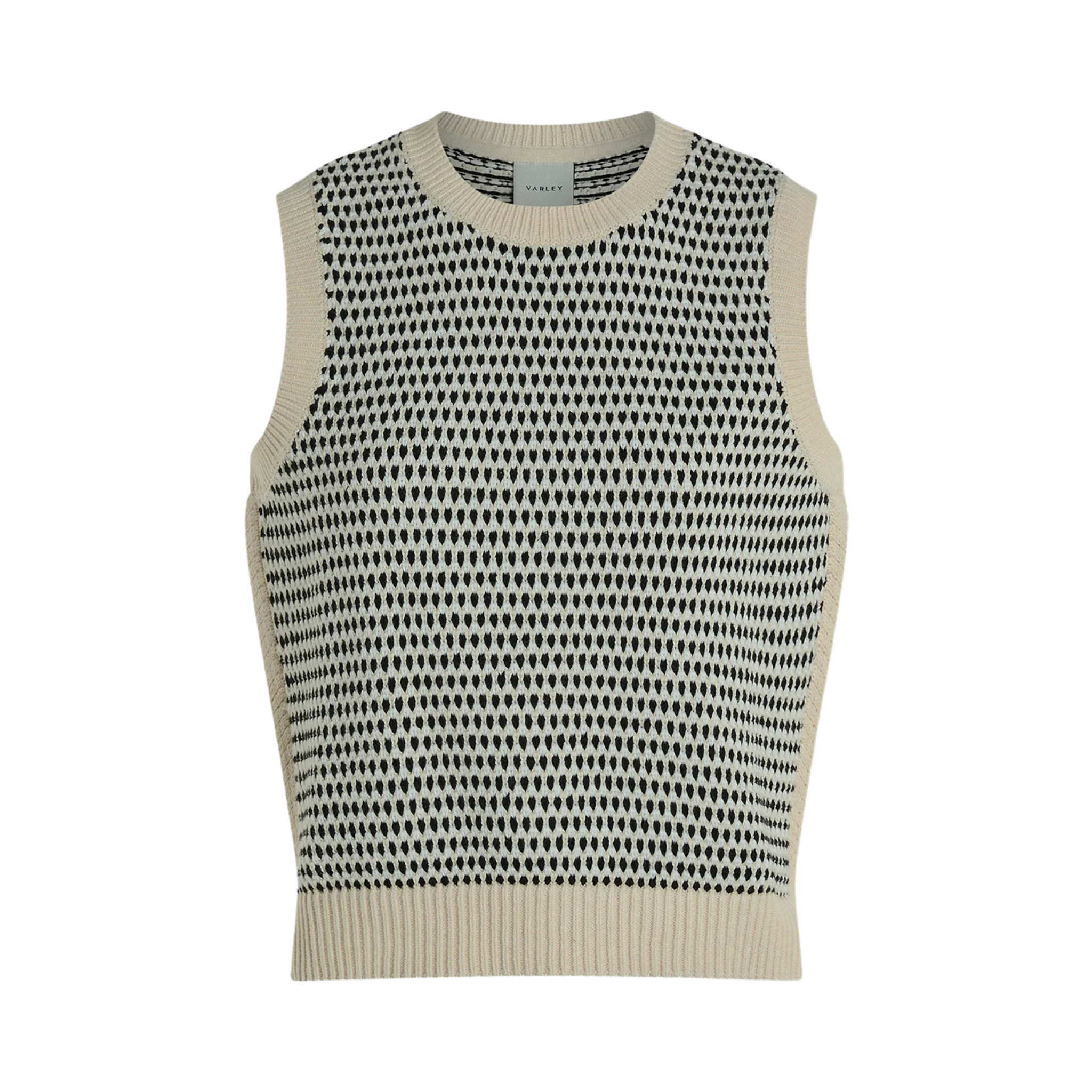 Knowles Textured Knit Vest | Birch Multi