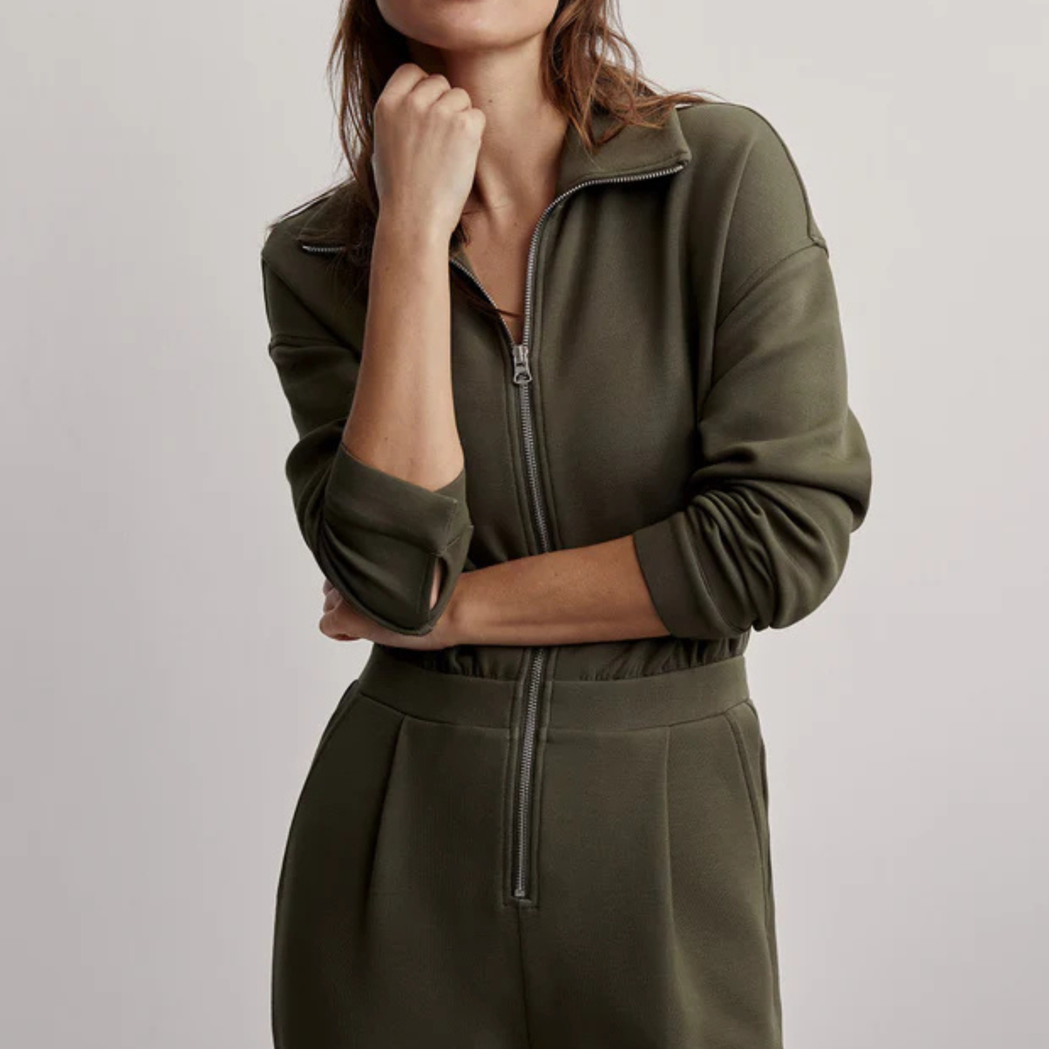 Jessie Jumpsuit | Olive Night