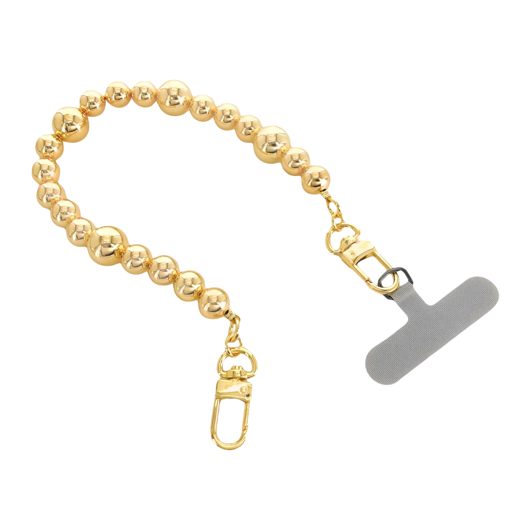 Spheres Phone Chain | Gold
