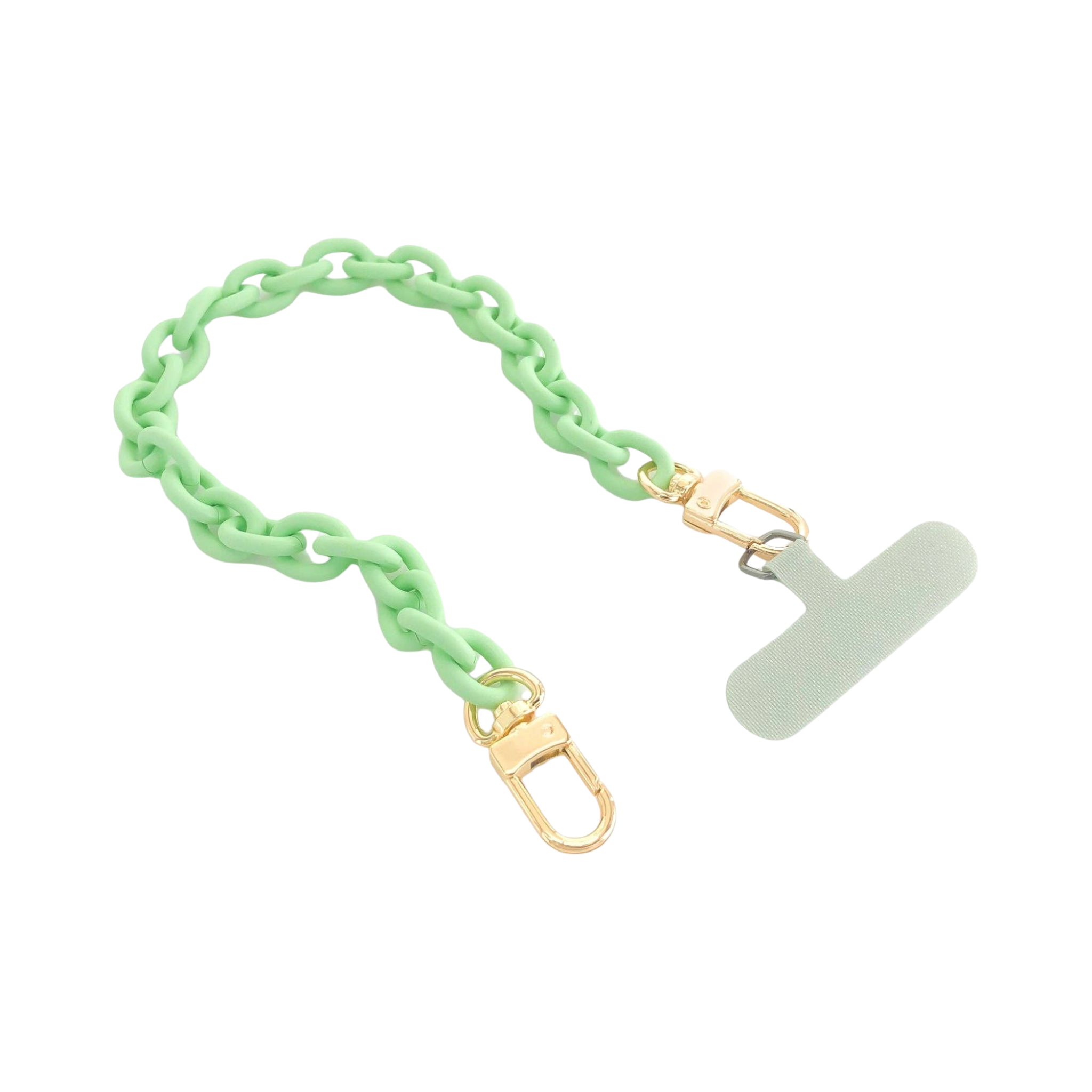 Matte Enamel Phone Chain | Mint