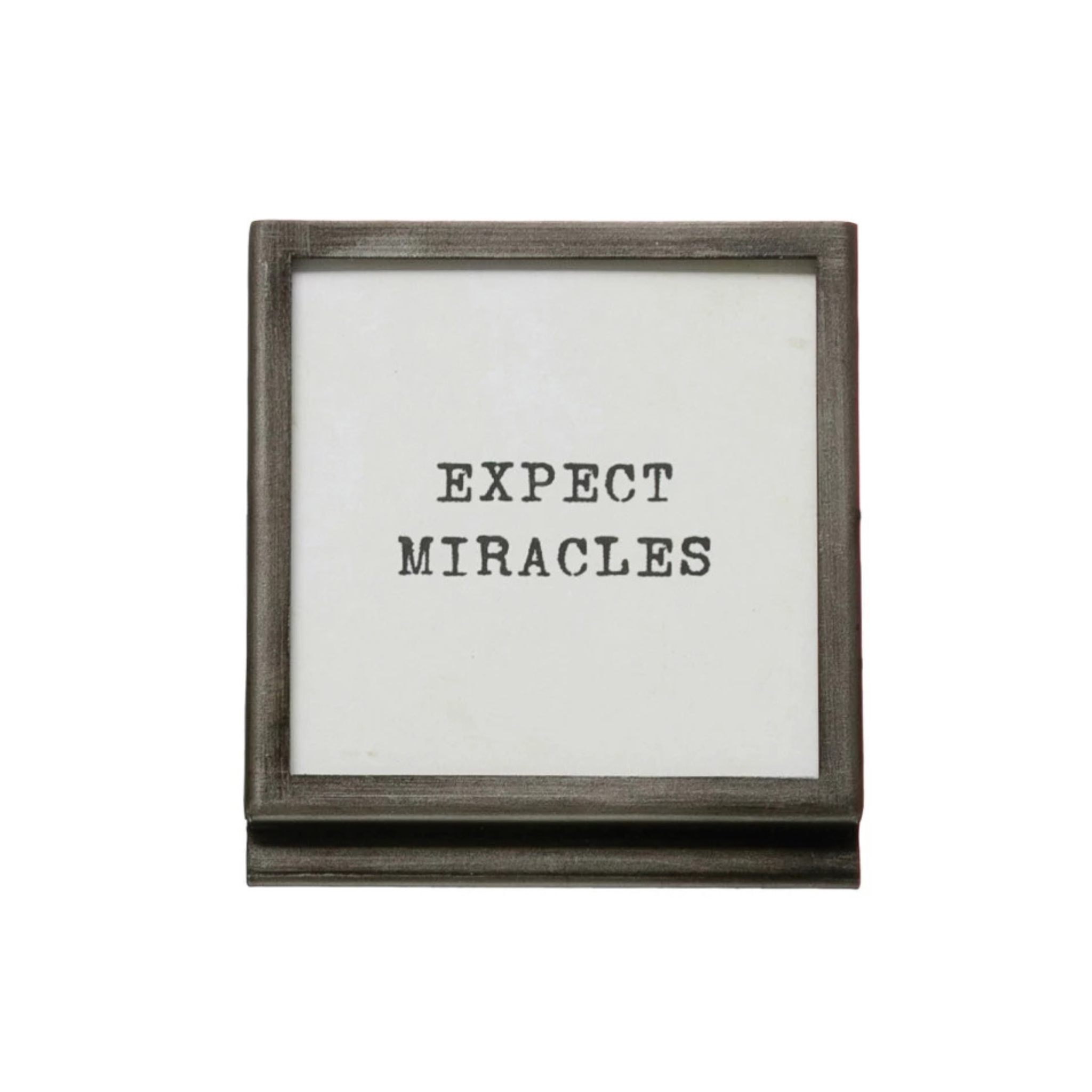 Frame With Easel | Expect Miracles