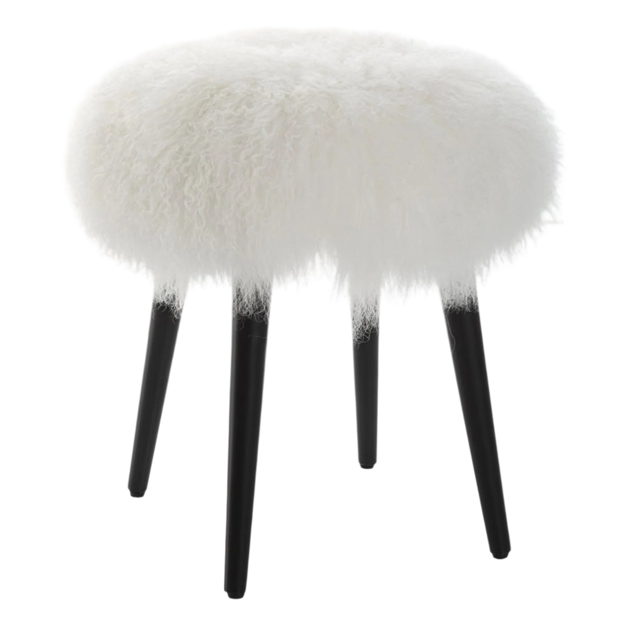 Wooly Accent Stool