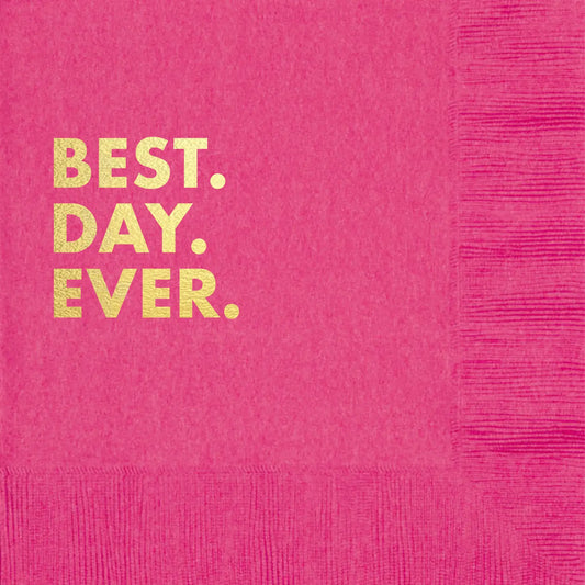 Best Day Ever Cocktail Napkins