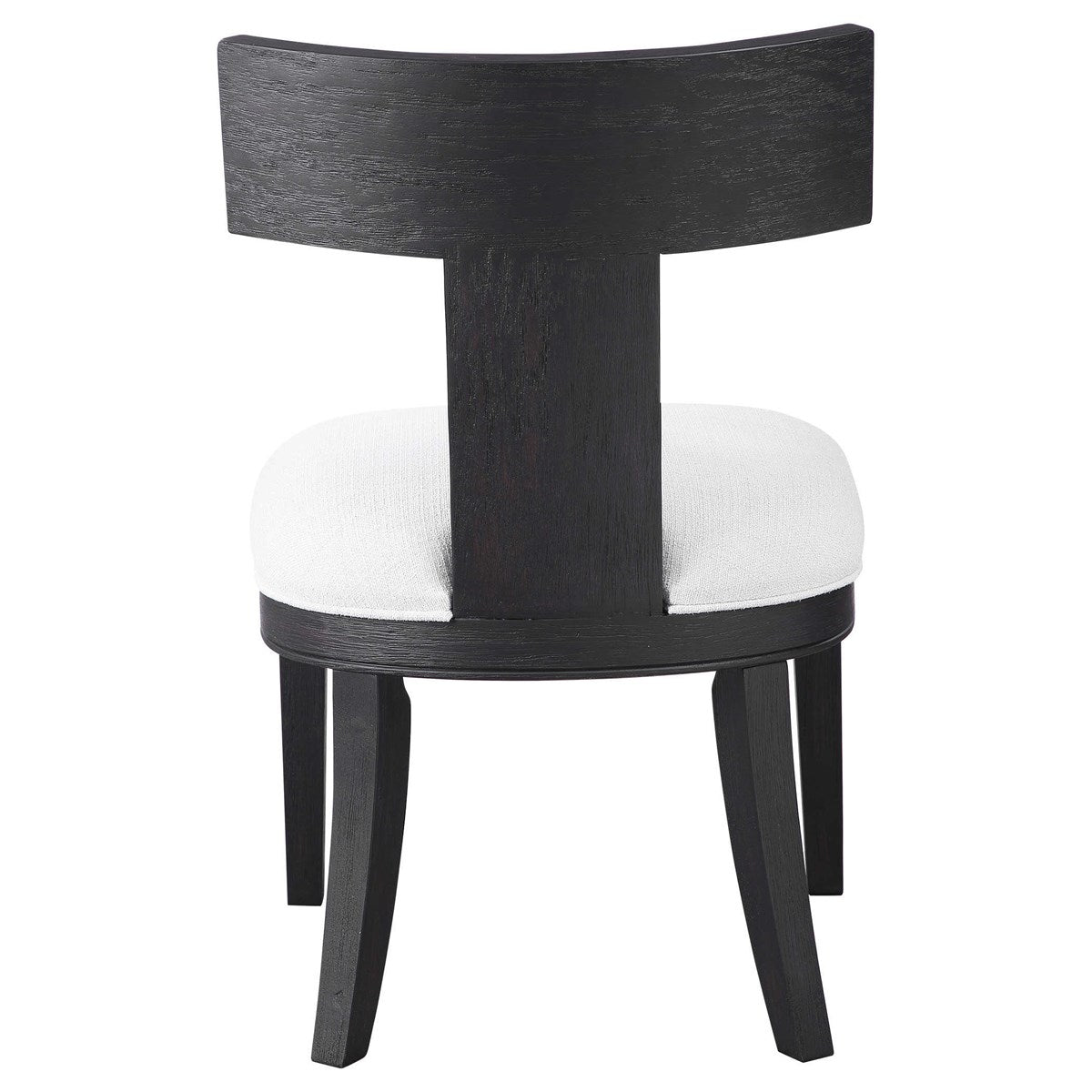 Idris Armless Chair | Charcoal