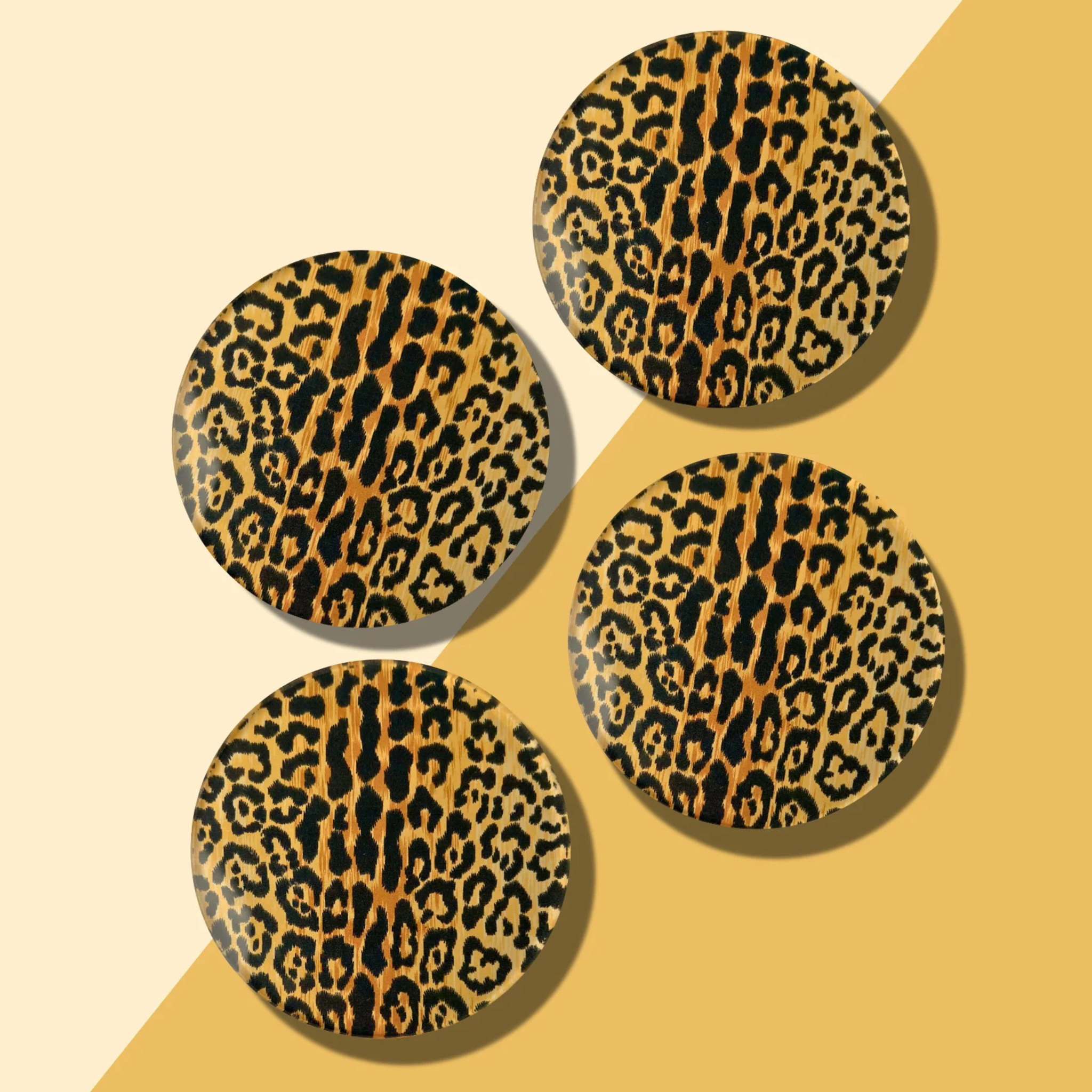 Leopard Print Coaster