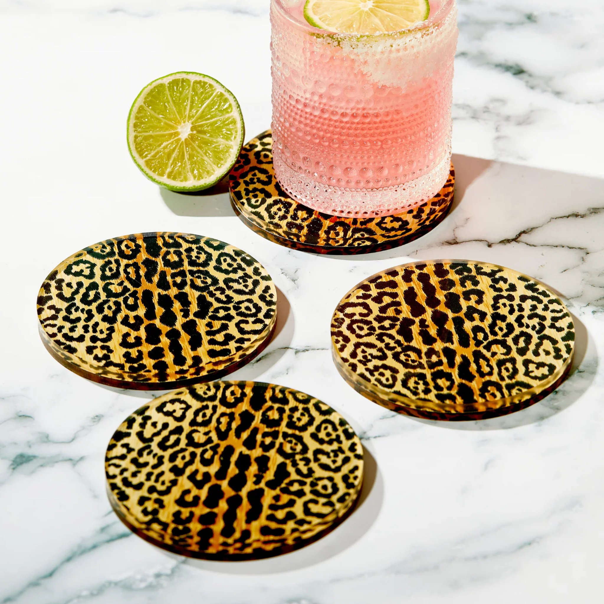 Leopard Print Coaster