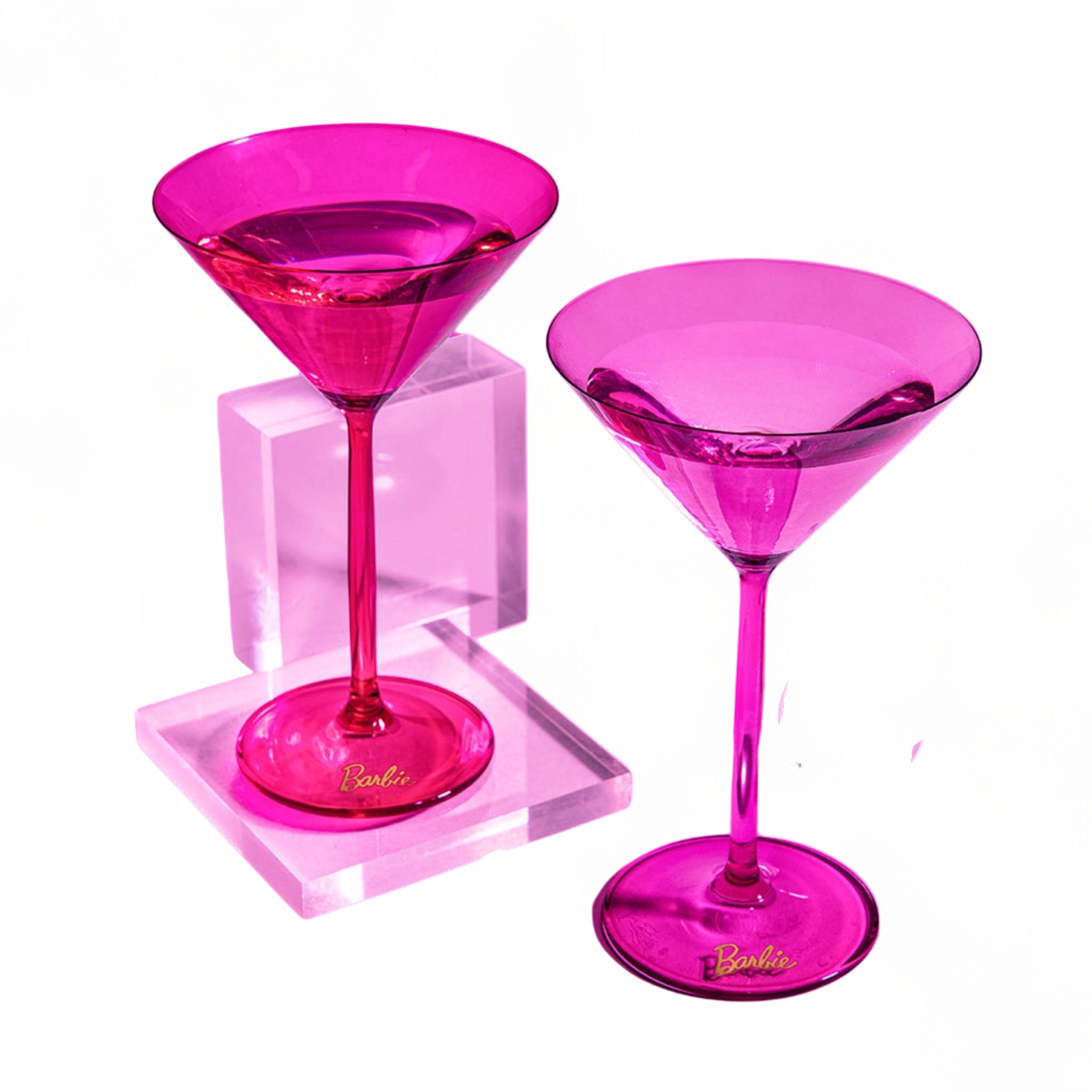 Barbie Pink Martini Glass | 2 Colors
