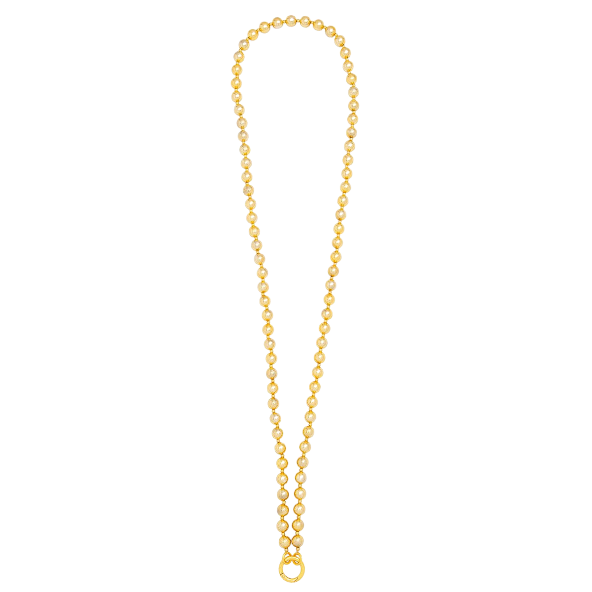 Matte Metallic Crossbody Phone Lanyard | Matte Gold