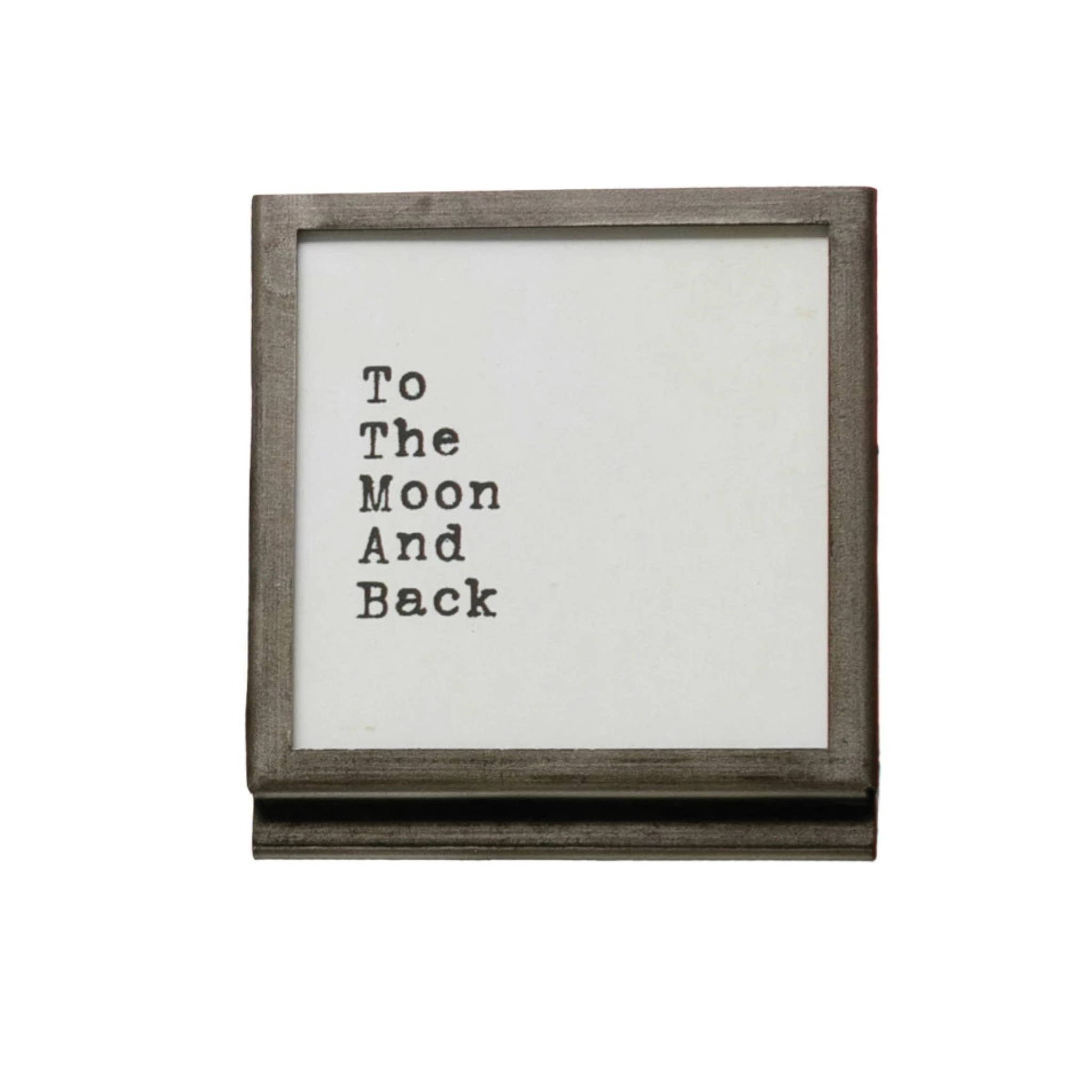 Frame With Easel | To The Moon And Back