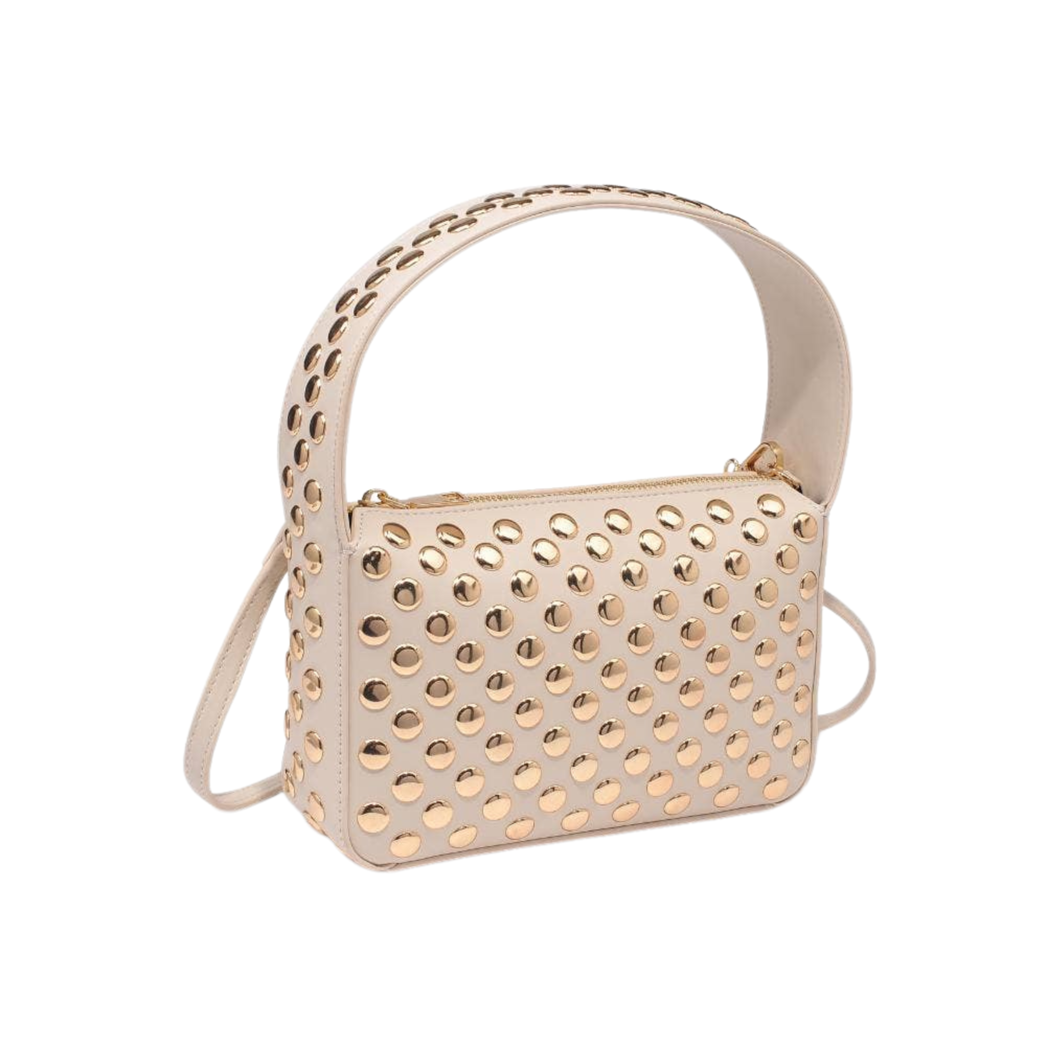 Isabel Studded Crossbody | Ivory