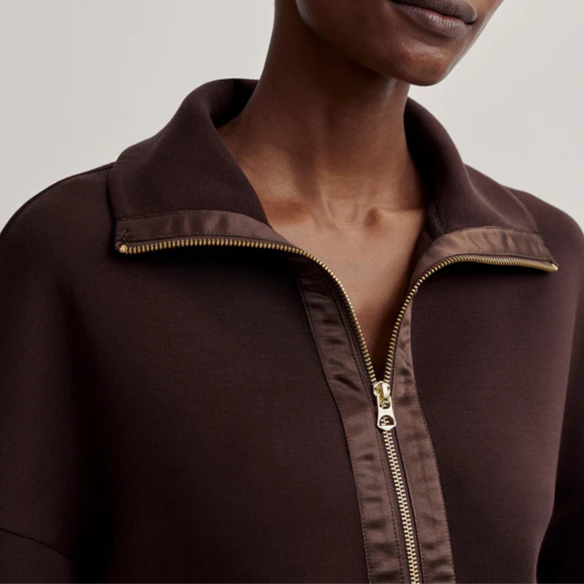 Keller Half-Zip | Coffee Bean