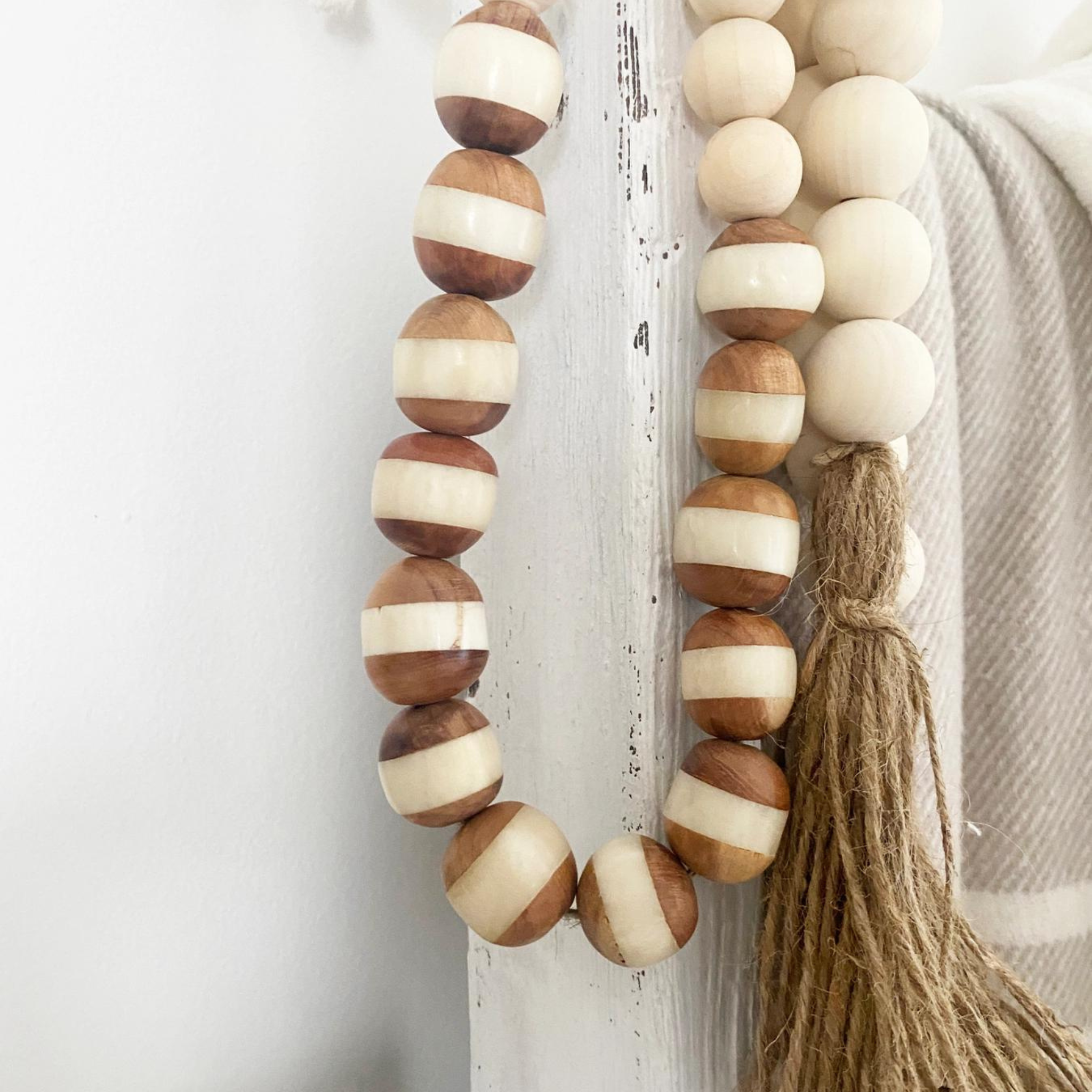 Wood Bone Garland