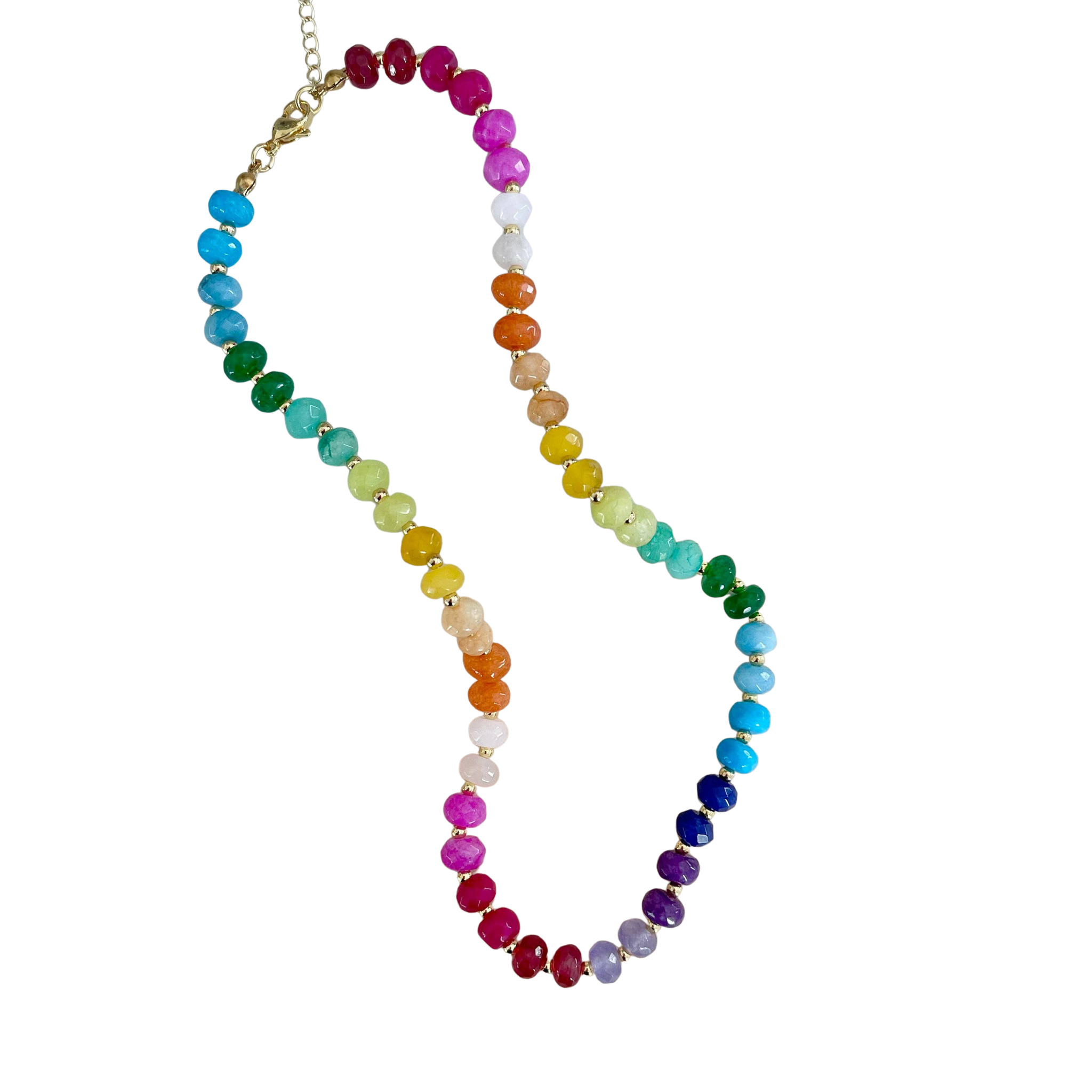 Gemstone Candy Necklace - Gwyneth