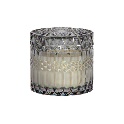 Heathered Suede Petite Shimmer Candle - 8oz