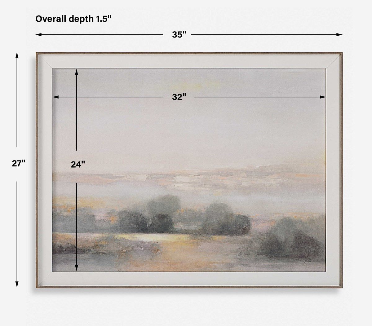 Atmospheric Neutral Framed Print