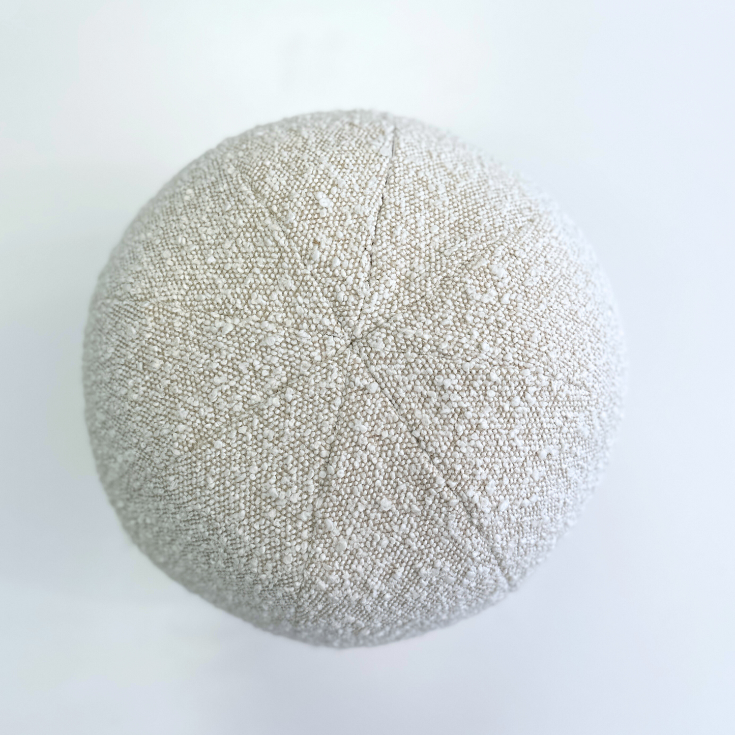 Large Ball Pillow | Cream