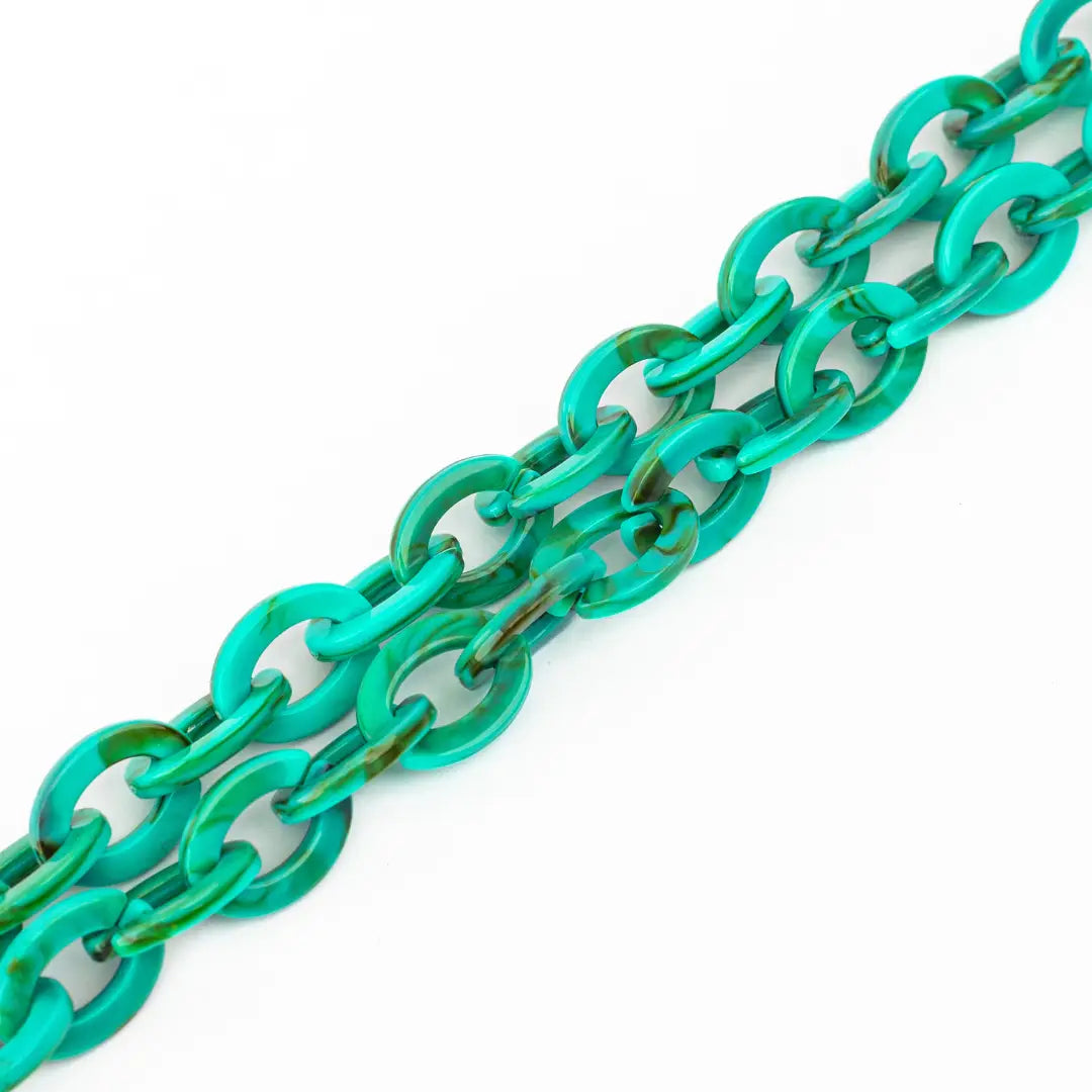 Tropical Turquoise Crossbody Phone Chain